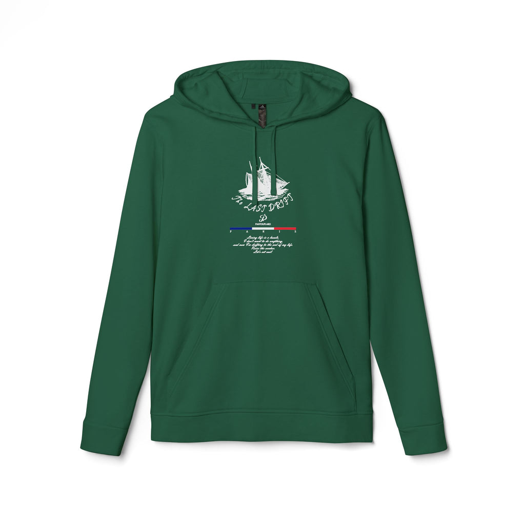 Old Money Yacht Club Hoodie - The Last Drift II (Authentic Adidas Sporty Rich Fleece)