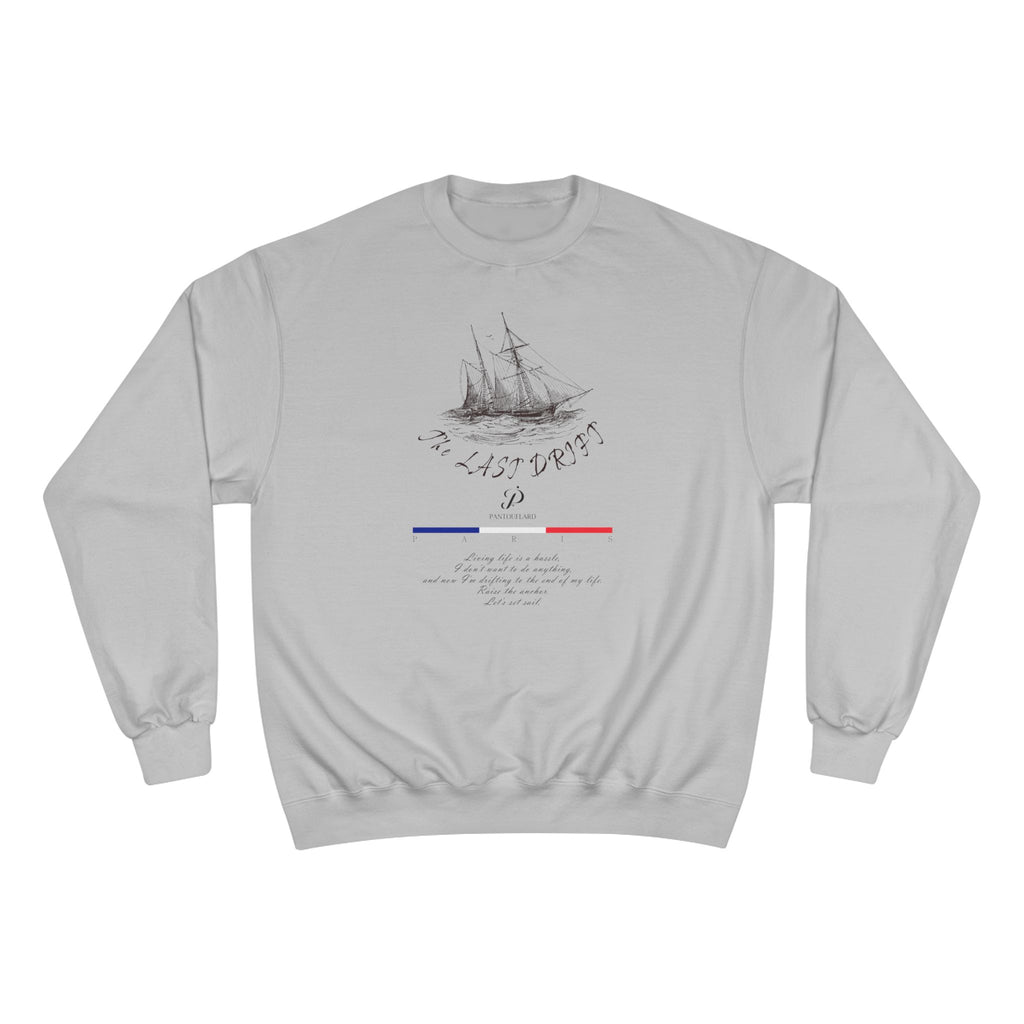 Old Money Nautical Champion Crewneck - The Last Drift I (Paris Streetwear Aesthetic)