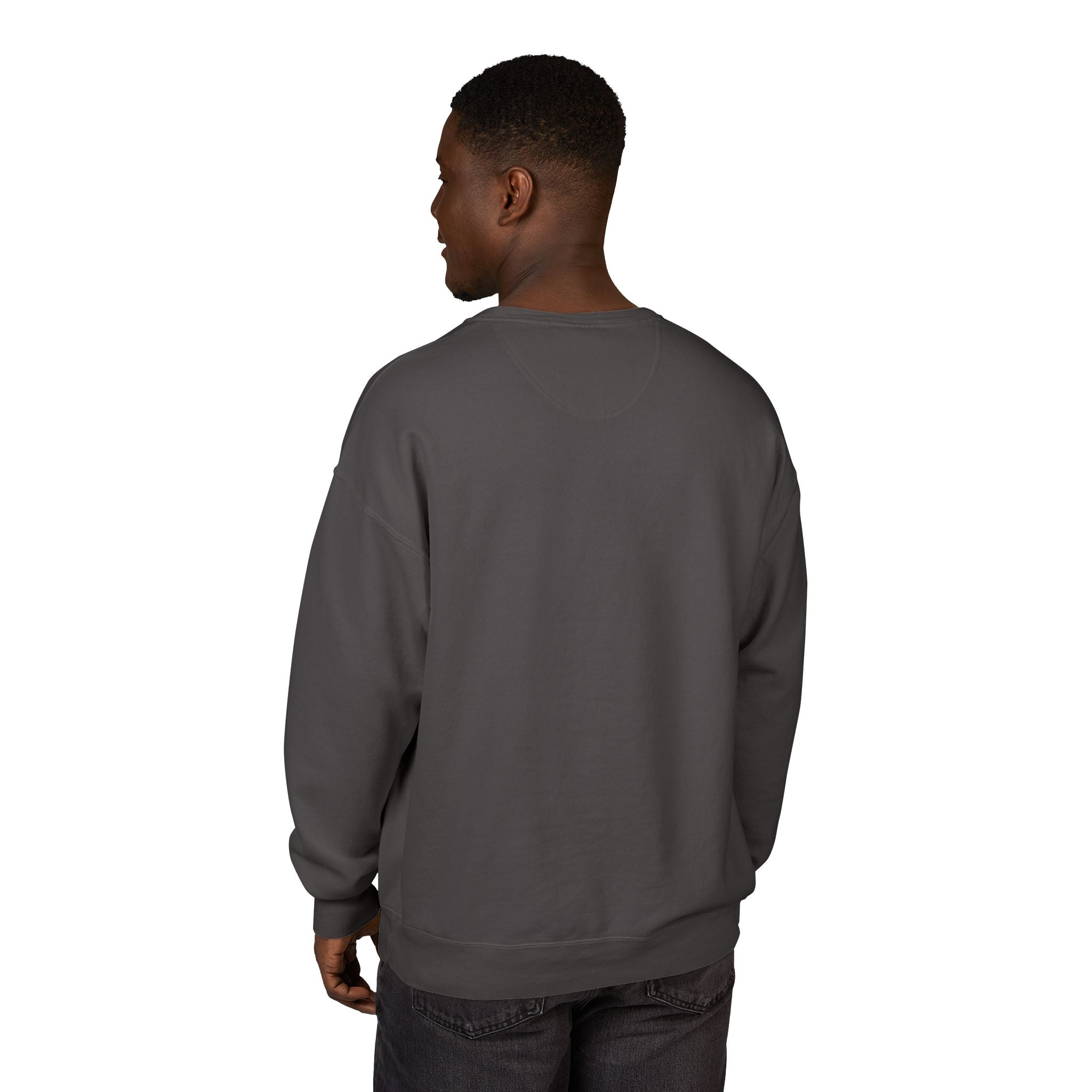 Old Money Equestrian Heritage Crewneck - The Nostalgic Journey I (Dark Academia Garment-Dyed Sweatshirt)