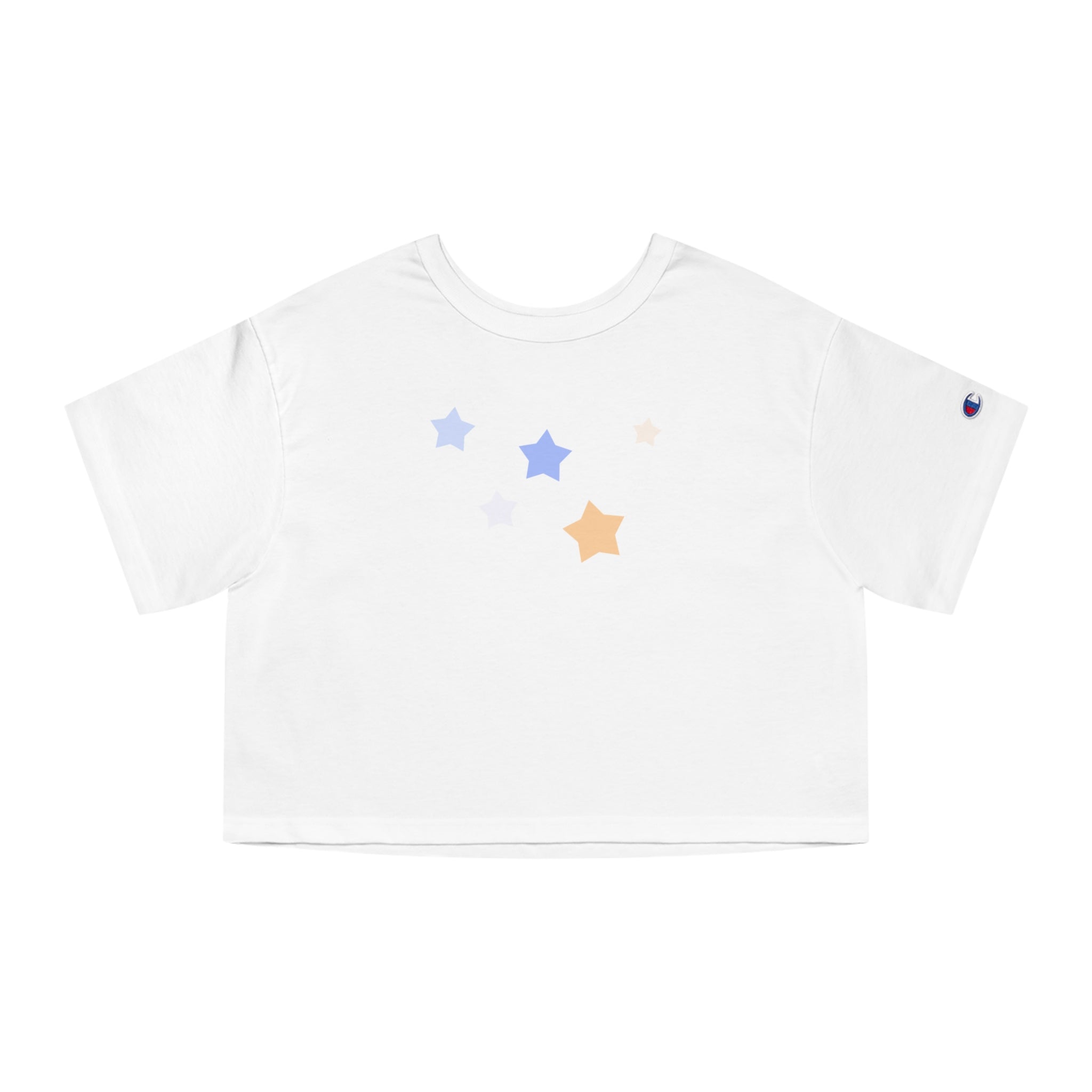 Champion Women's Cassiopeia Constellation Graphic Cropped T-Shirt - W-Shape Cotton Tee