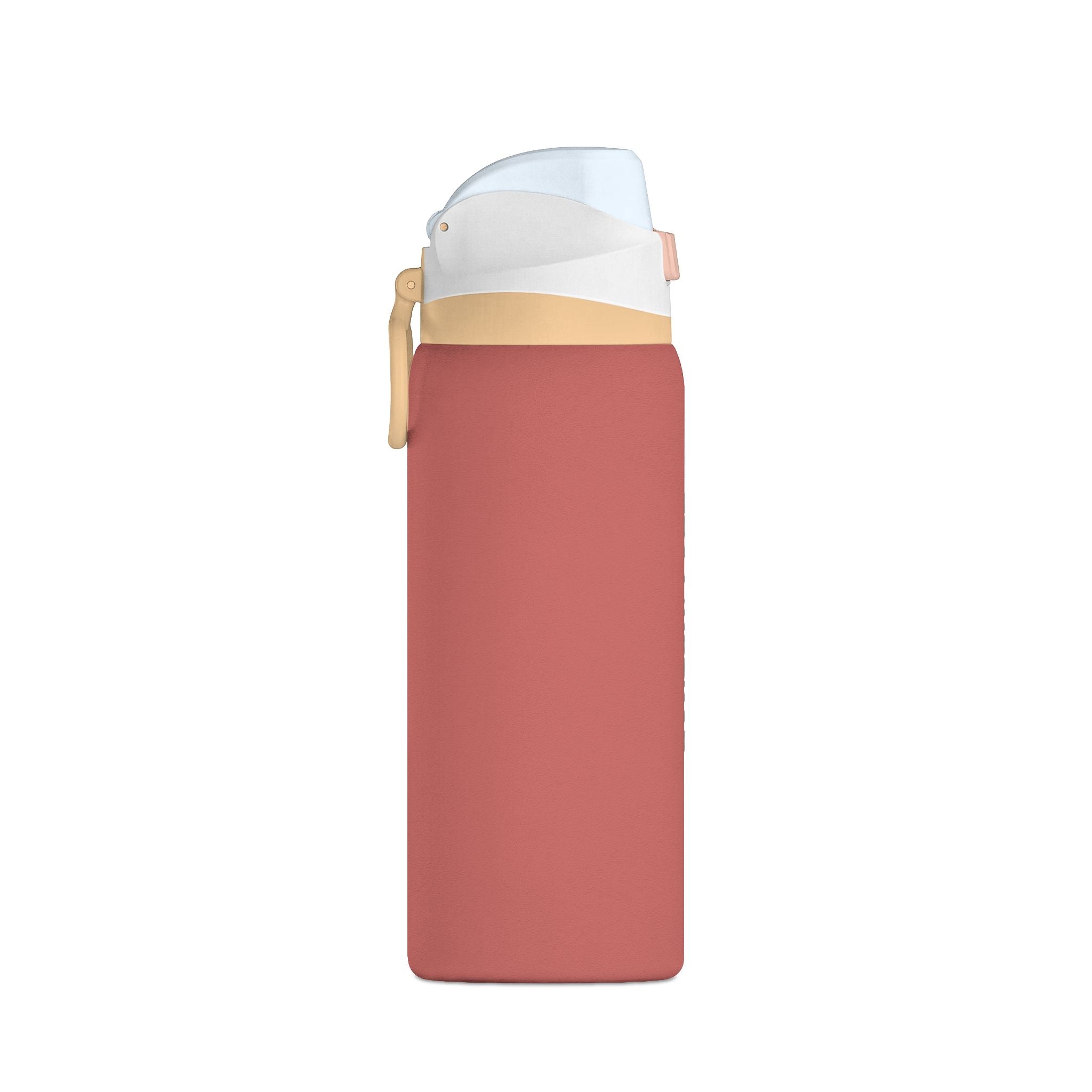 Sedona Red Vertical Pantouflard Logo 32oz Stainless Steel Oasis Water Bottle