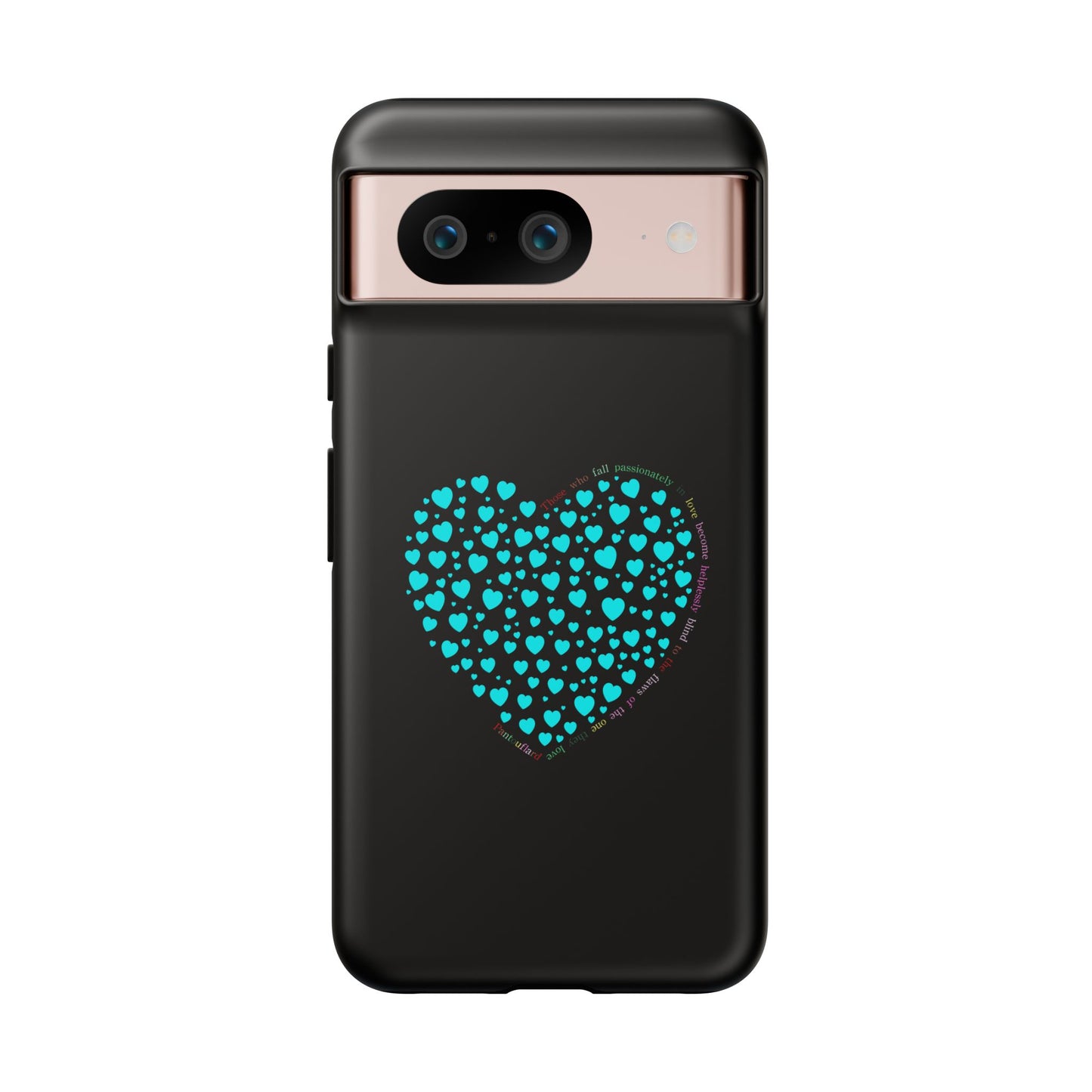 Fundas Mint Heart para teléfonos iPhone, Galaxy, Google Pixel (54 tipos)