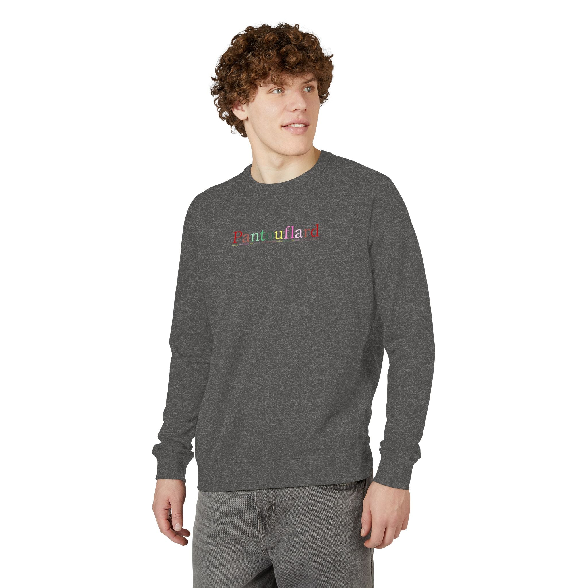 Unisex Old Money Aesthetic Raglan Crewneck - Premium French Terry