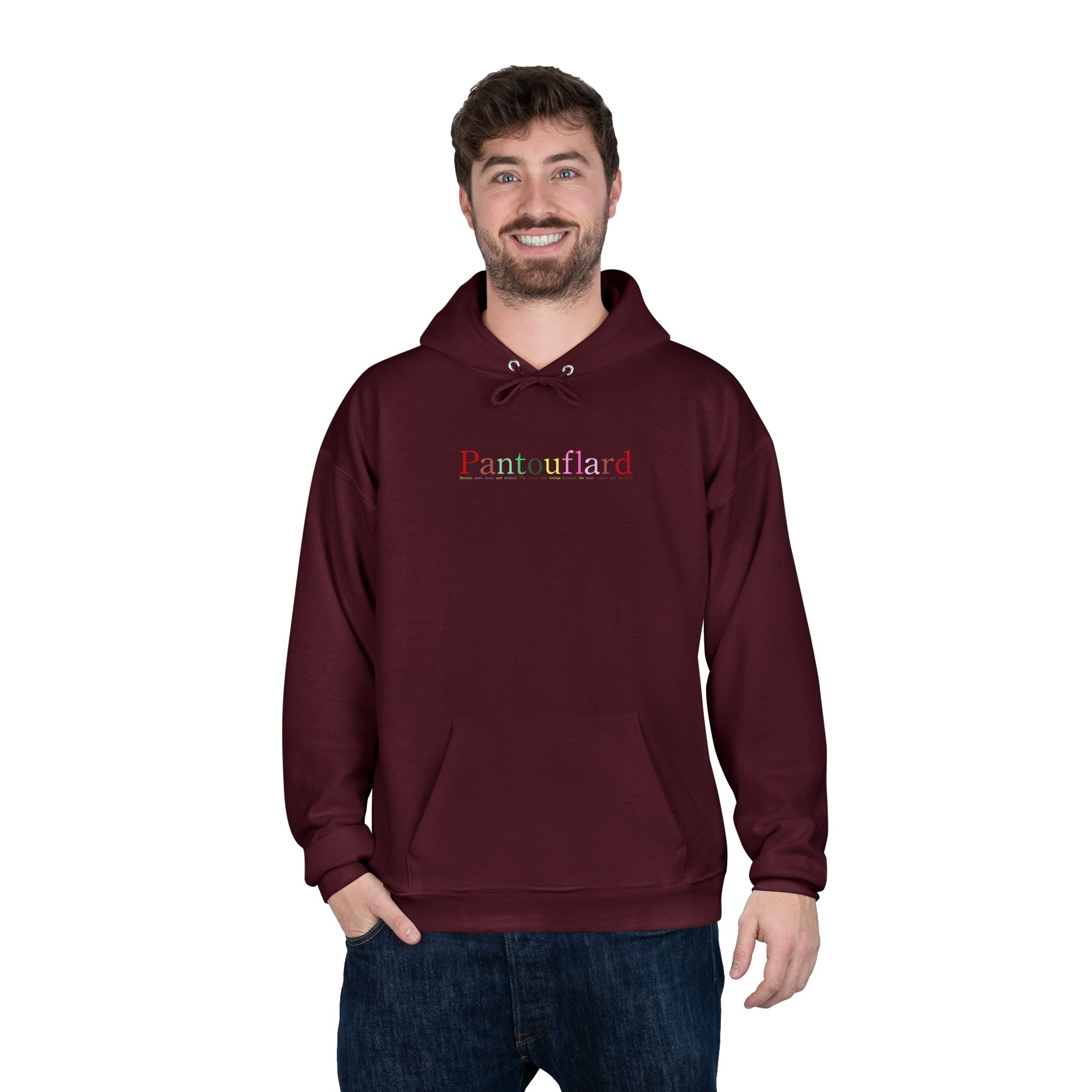 Graphic Eco-Fleece Hoodie | Sustainable Cotton Blend Pullover