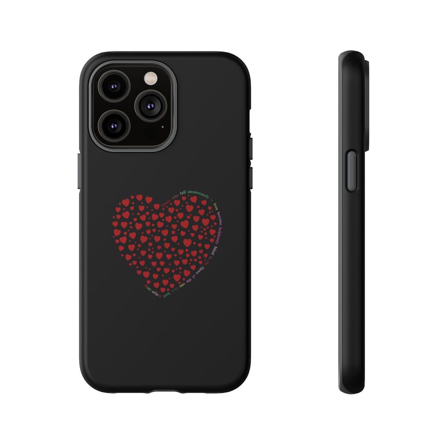 Fundas de corazón rojo para teléfonos iPhone, Galaxy, Google Pixel (54 tipos)