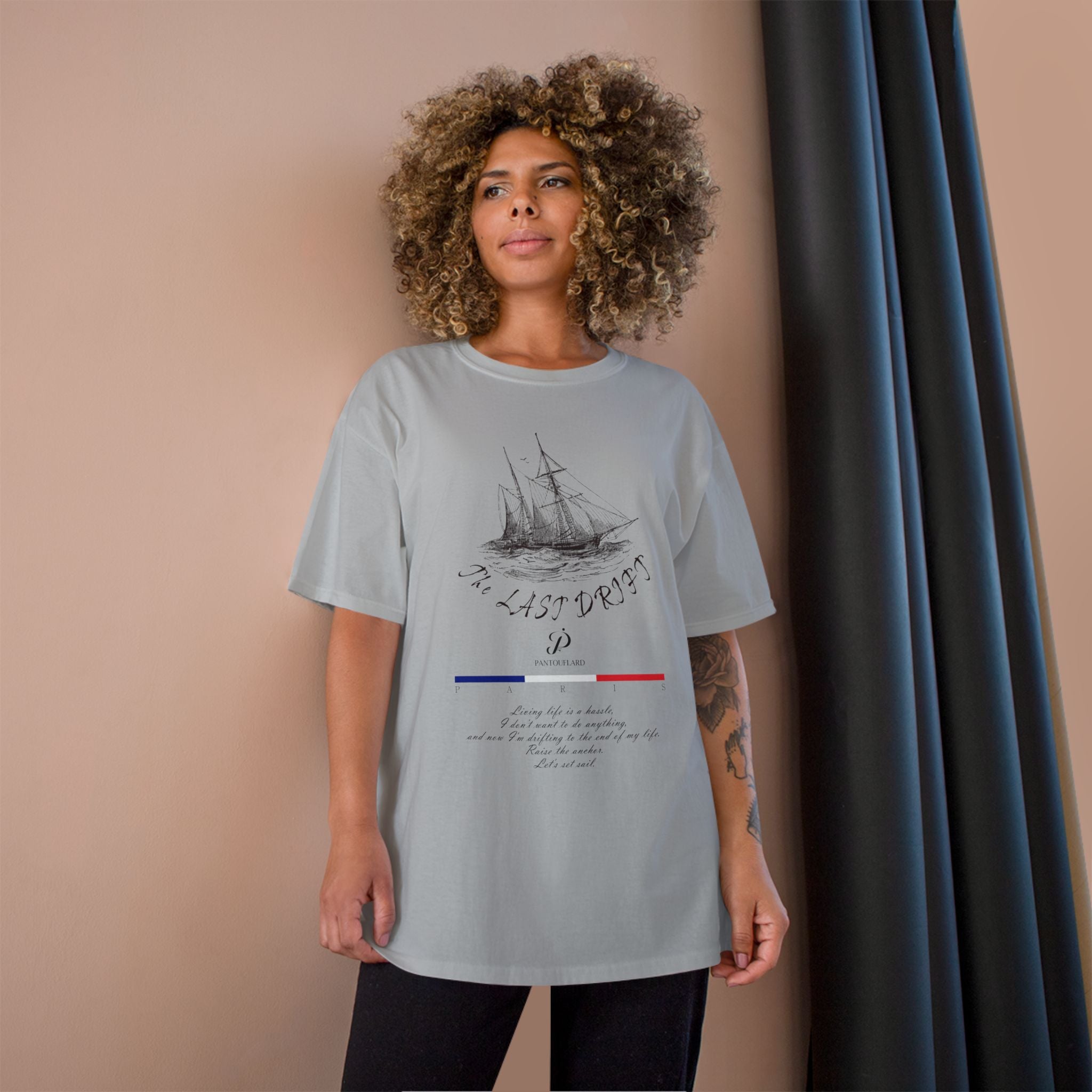 Champion Unisex White Last Drift Cotton T-Shirt