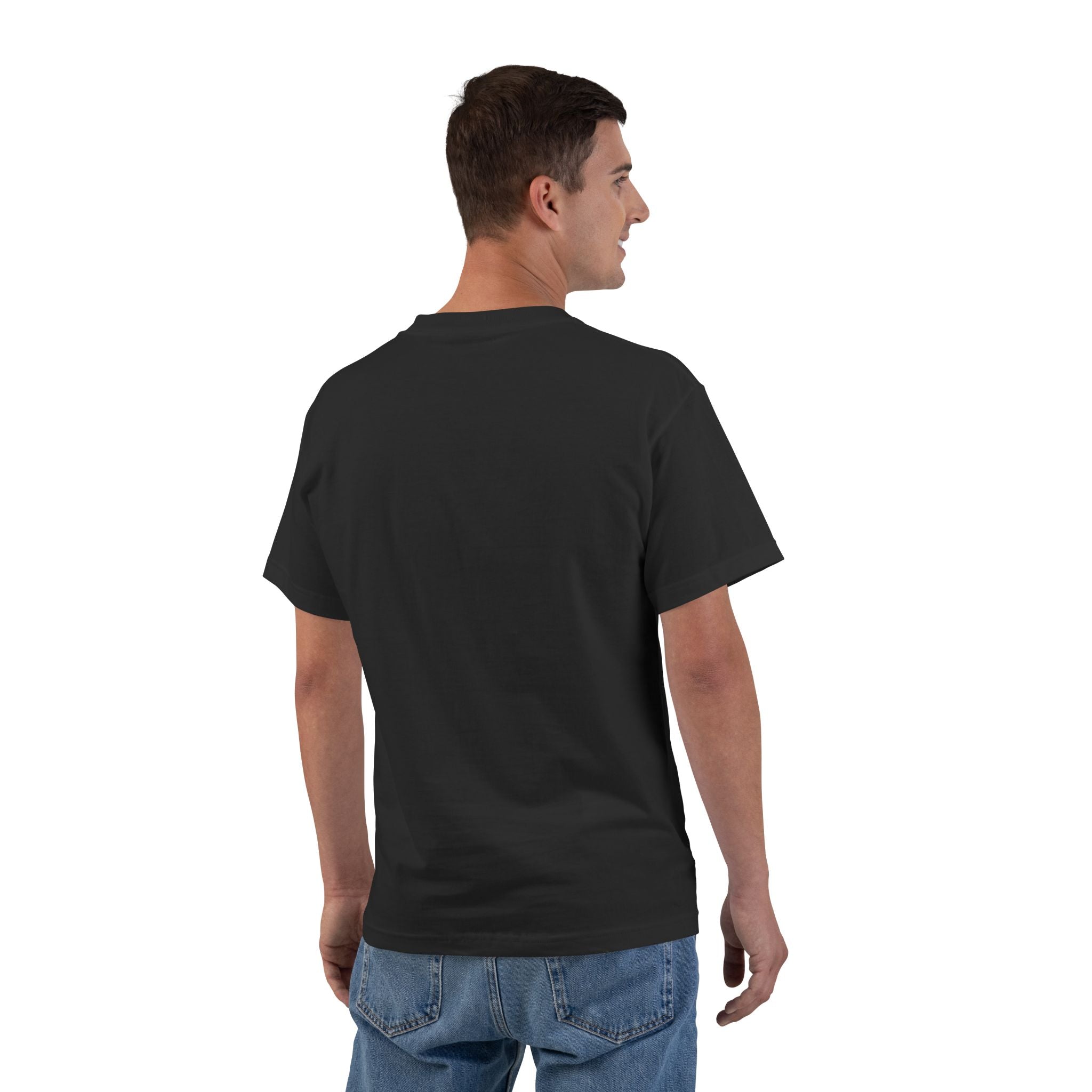 Unisex Navy Hanes Vintage Carriage Graphic 100% Cotton T-Shirt