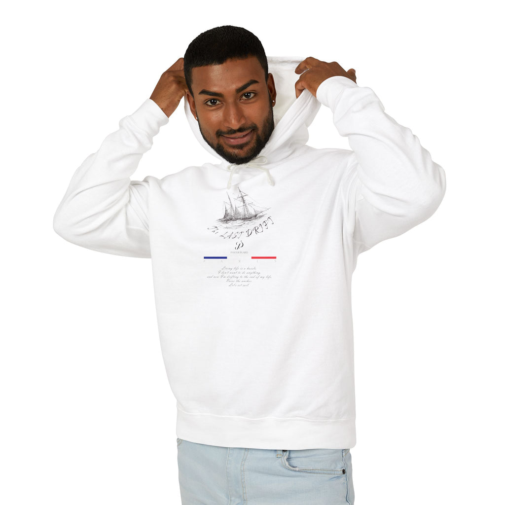 Old Money Nautical Heritage Hoodie - The Last Drift I (Lightweight 100% Cotton Coastal Pullover)