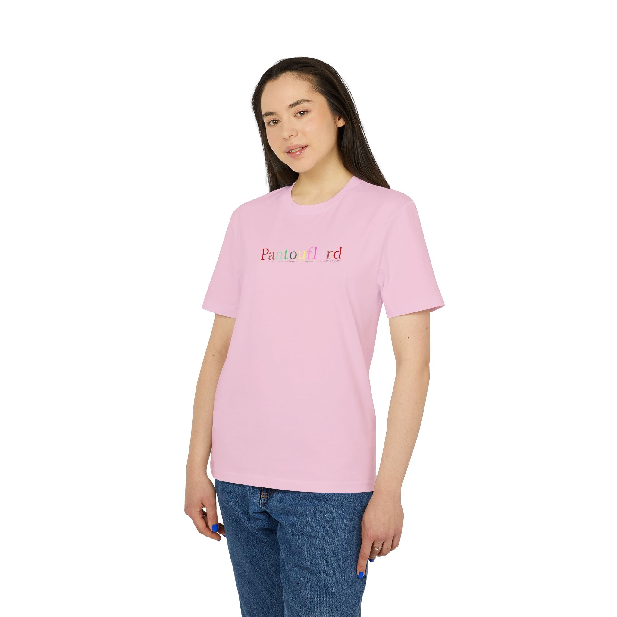 Men's & Women's Black Organic Cotton T-Shirt - Premium Sustainable Graphic Tee