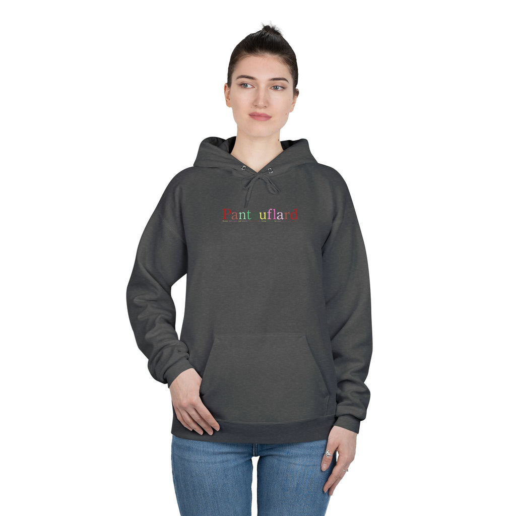 Pantouflard Graphic Eco-Fleece Hoodie | Sustainable Cotton Blend Pullover