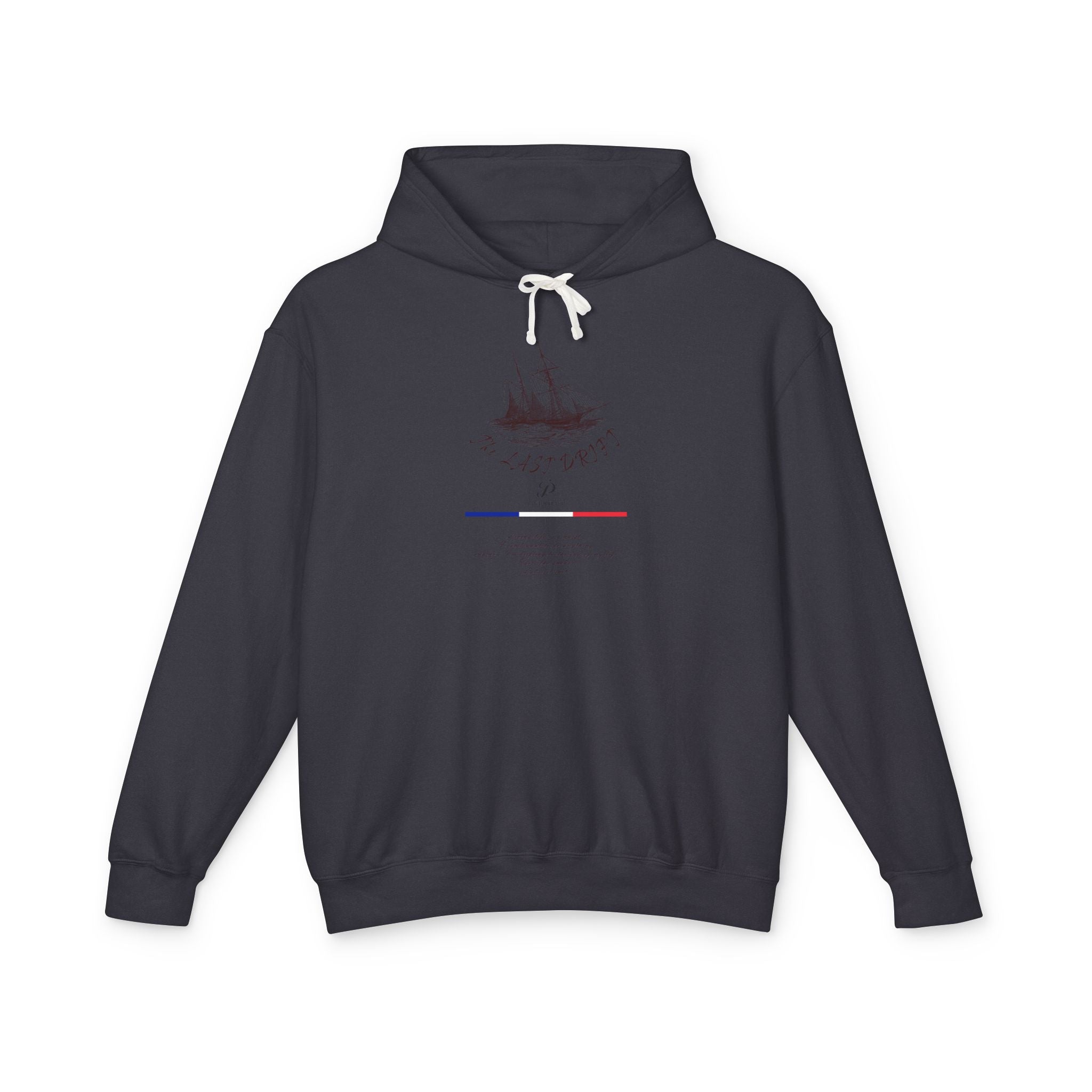 Old Money Nautical Heritage Hoodie - The Last Drift I (Lightweight 100% Cotton Coastal Pullover)