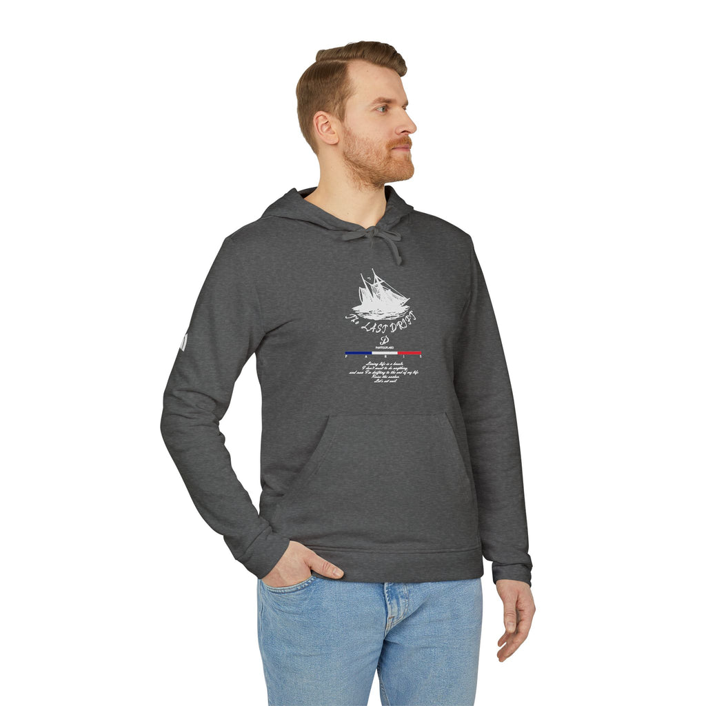 Old Money Yacht Club Hoodie - The Last Drift II (Authentic Adidas Sporty Rich Fleece)