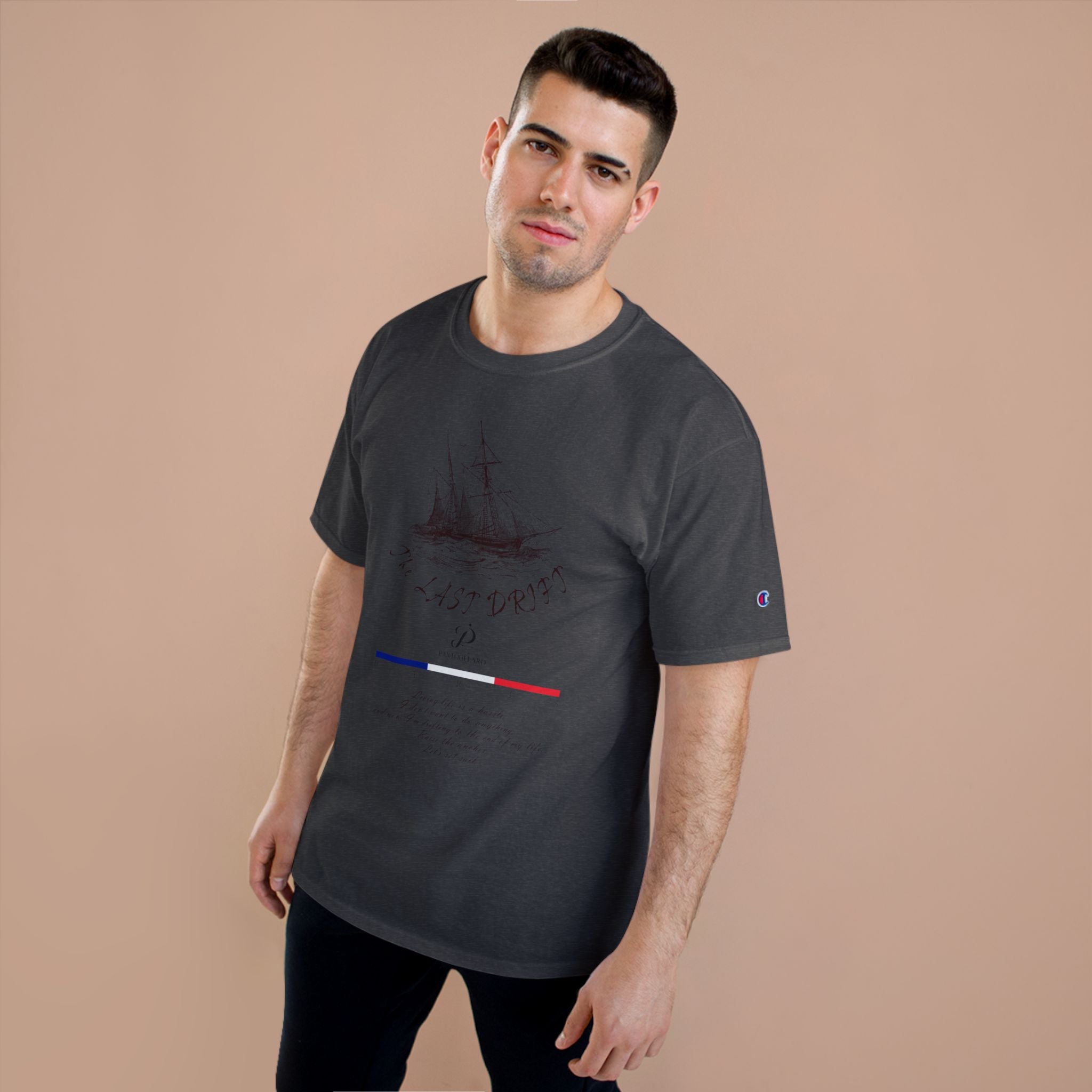Champion Unisex White Last Drift Cotton T-Shirt