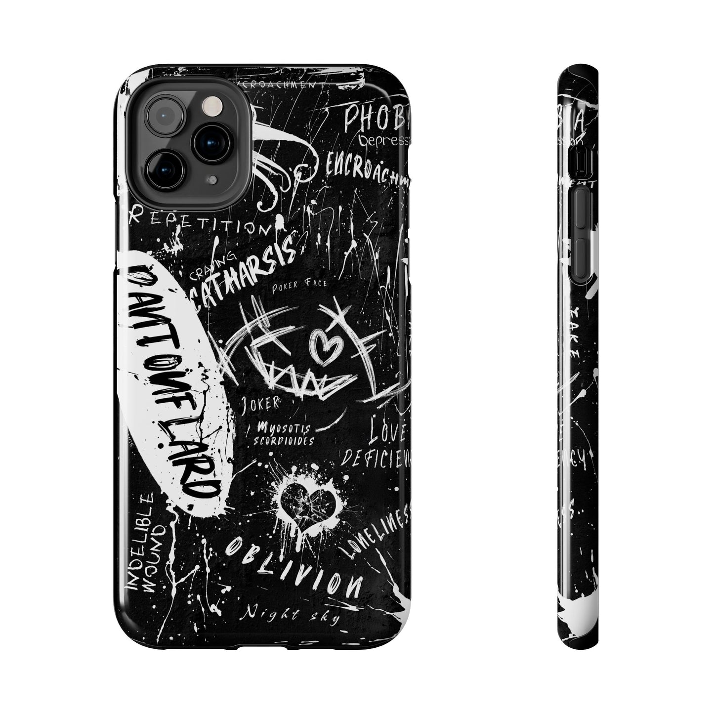 Edgy iPhone Cases for Tough Love - Perfect for Teens and Young Adults, Trendy Art, Unique Gift, Phone Accessories