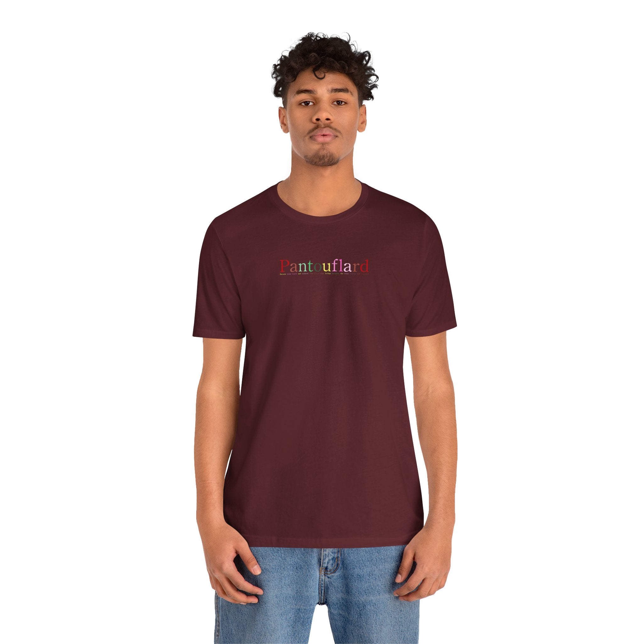 Unisex Minimalist Logo T-Shirt - 100% Airlume Cotton Soft Jersey Tee