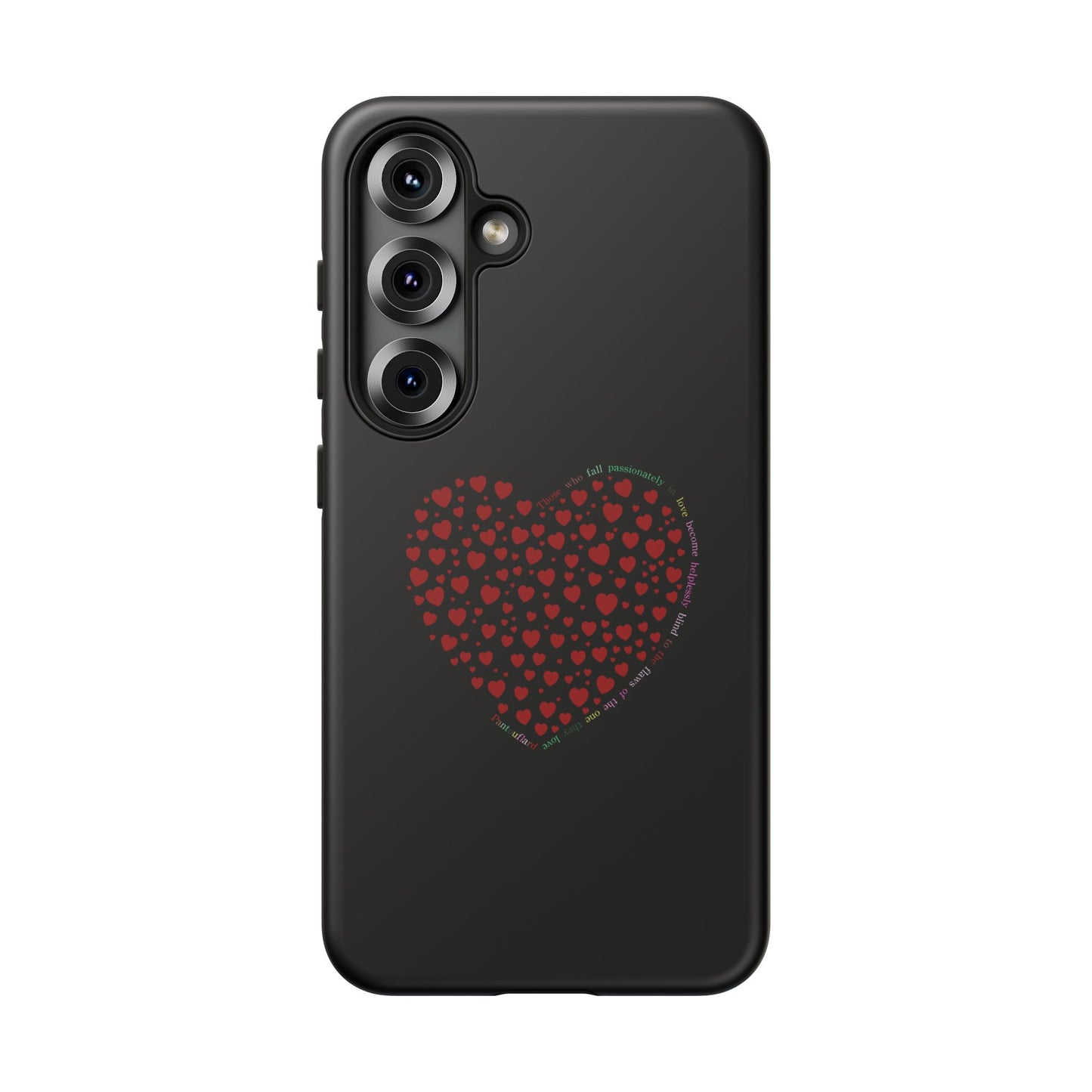Fundas de corazón rojo para teléfonos iPhone, Galaxy, Google Pixel (54 tipos)