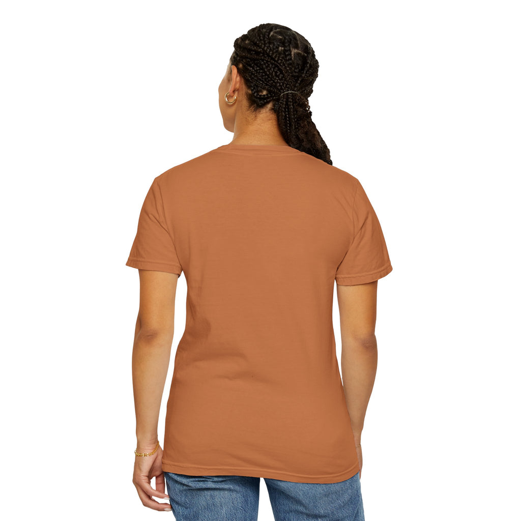 Unisex Burnt Orange Vintage Horse Carriage 100% Cotton T-shirt