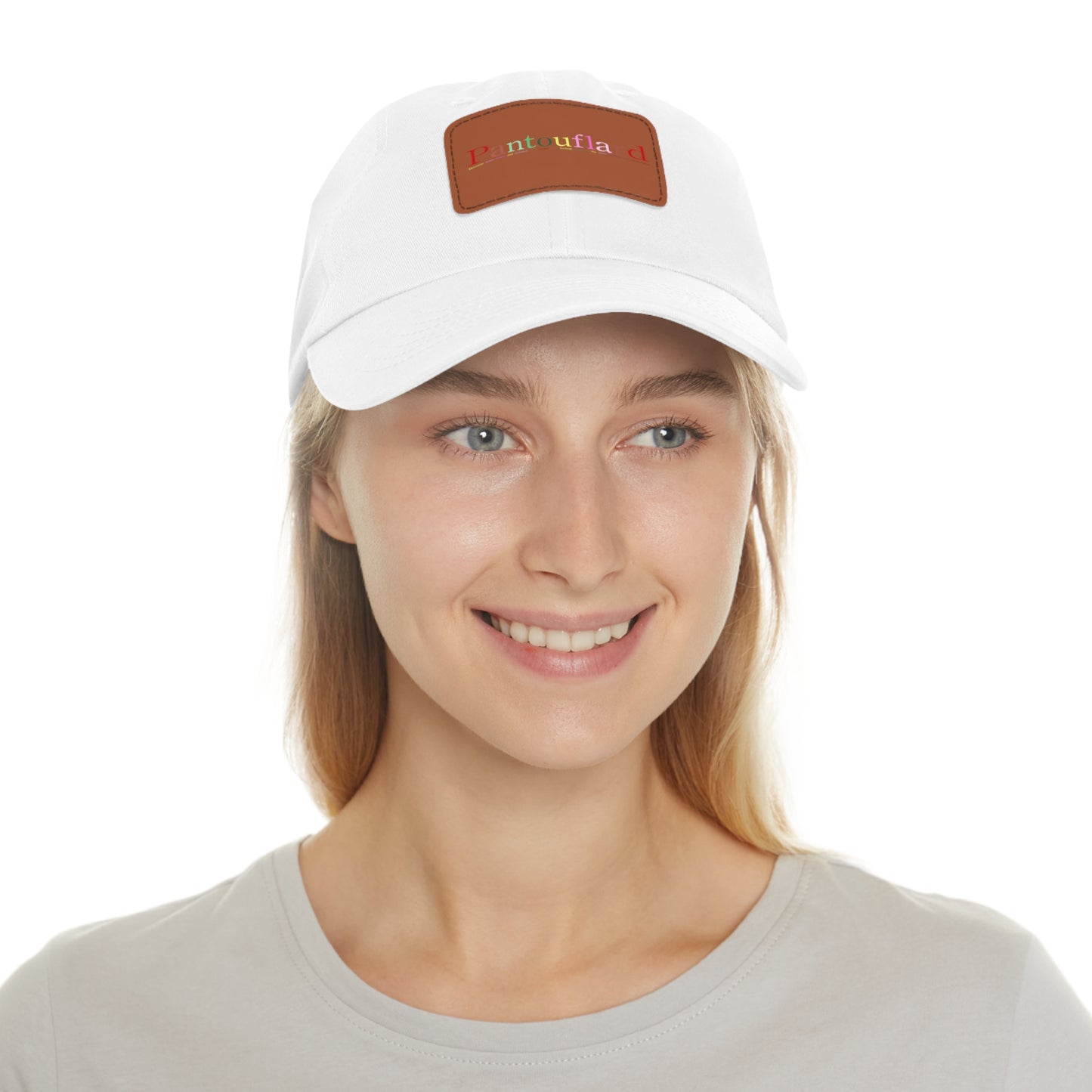Gorra clásica para papá con parche de cuero - Gorra casual elegante, regalo para papás, aventuras al aire libre, Día del Padre, uso diario