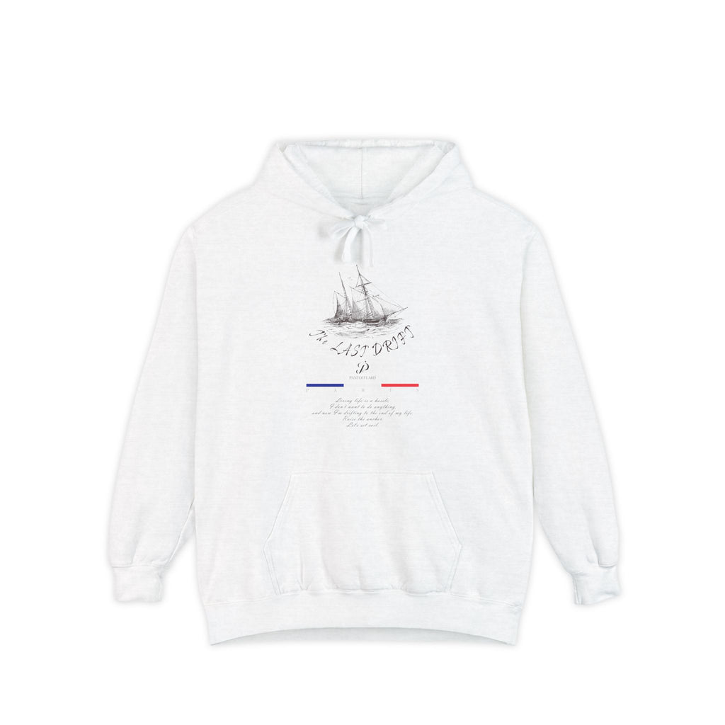Old Money Nautical Heritage Hoodie - The Last Drift I (9.5oz Garment-Dyed Fleece)