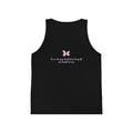 Kid's Black Floral Butterfly Spring Quote 100% Cotton Tank Top