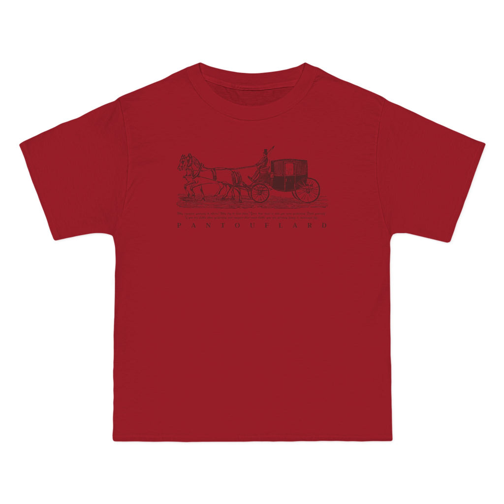 Unisex Burnt Orange Vintage Carriage Graphic 100% Cotton T-Shirt