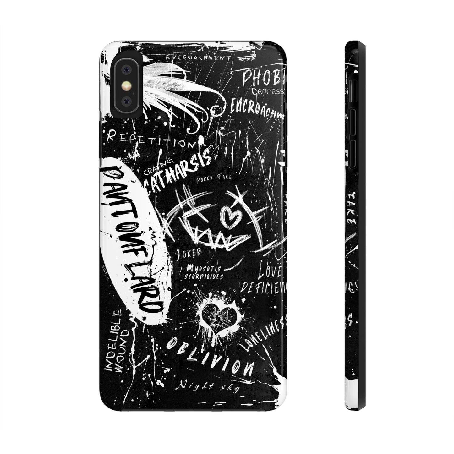 Edgy iPhone Cases for Tough Love - Perfect for Teens and Young Adults, Trendy Art, Unique Gift, Phone Accessories