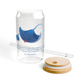 Clear Pantouflard Funny Stingray & Crab Tempered Glass Sipper