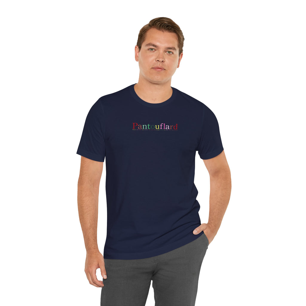 Unisex Minimalist Logo T-Shirt - 100% Airlume Cotton Soft Jersey Tee