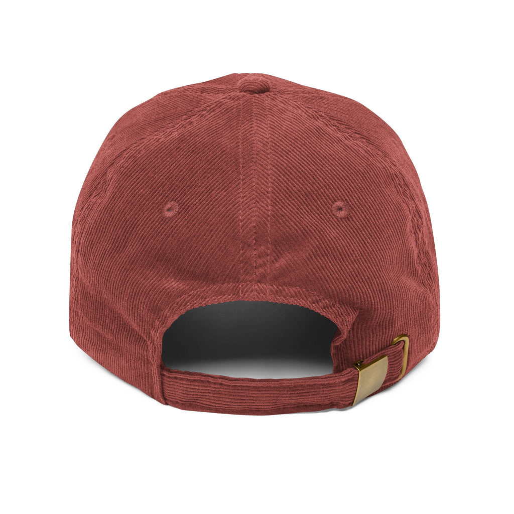 Unisex Cassiopeia Star Embroidered Cotton Corduroy Cap