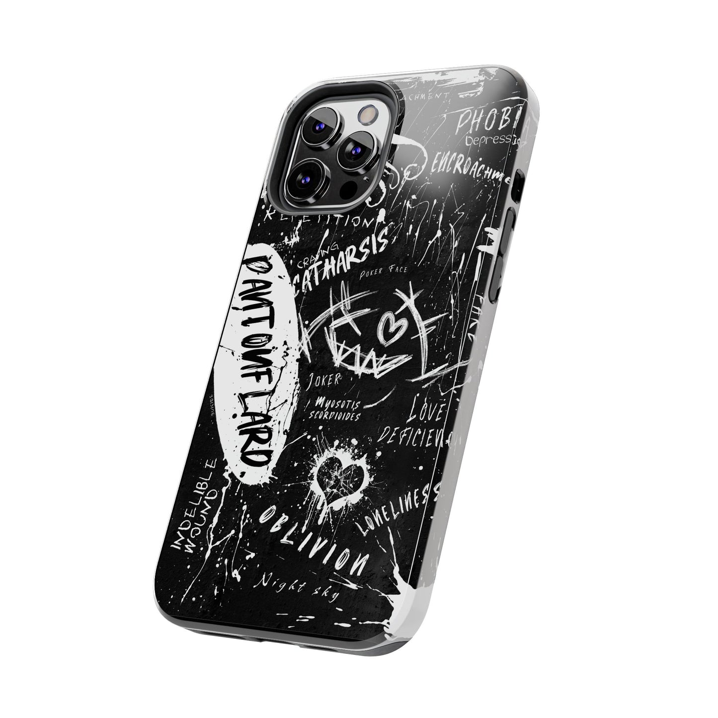 Edgy iPhone Cases for Tough Love - Perfect for Teens and Young Adults, Trendy Art, Unique Gift, Phone Accessories