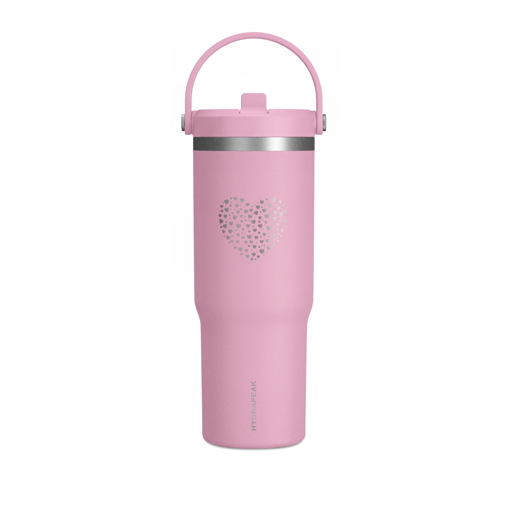Pink Heart of Hearts 32oz Stainless Steel Nomad Tumbler