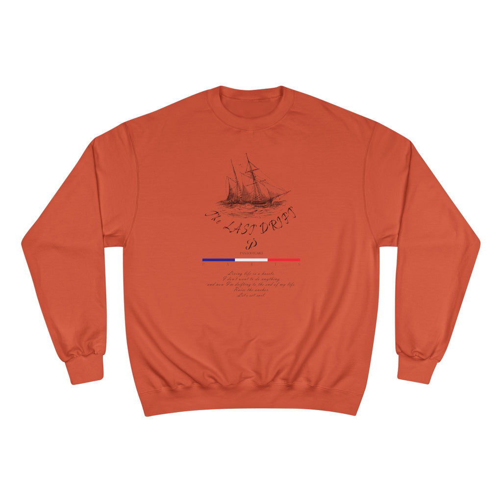 Old Money Nautical Champion Crewneck - The Last Drift I (Paris Streetwear Aesthetic)