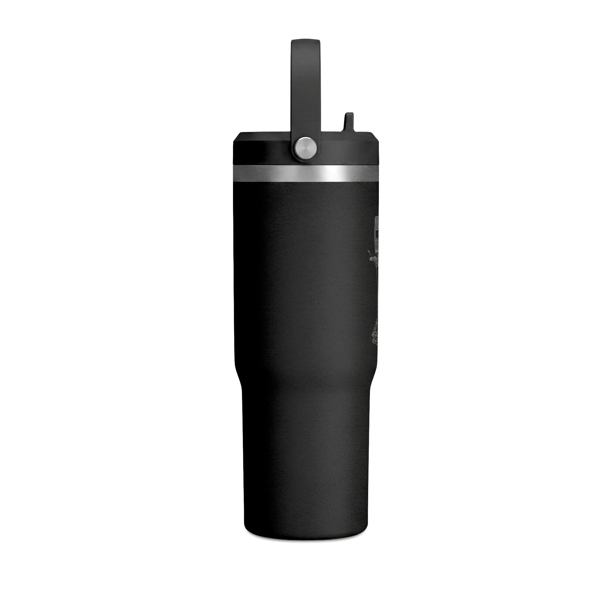 Ivory Vintage Carriage Quote 32oz Stainless Steel Nomad Tumbler