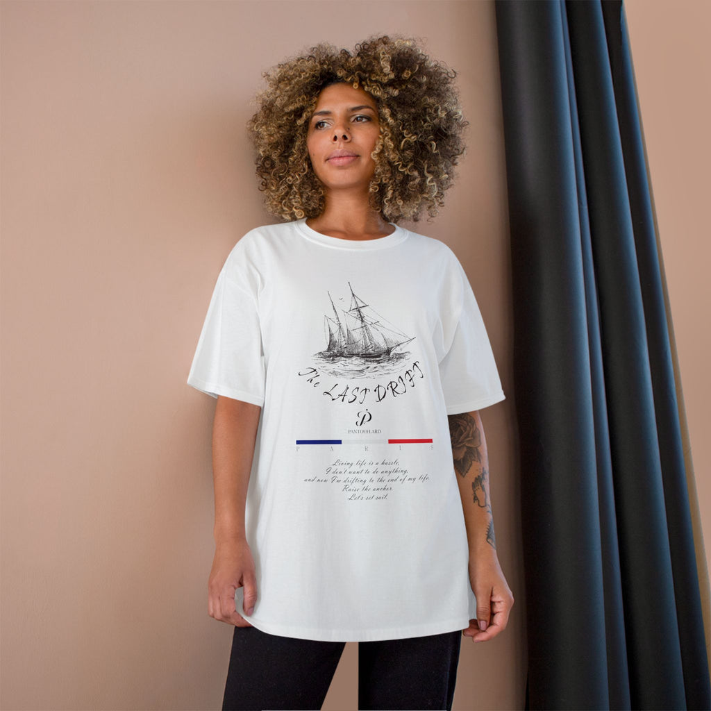 Champion Unisex White Last Drift Cotton T-Shirt