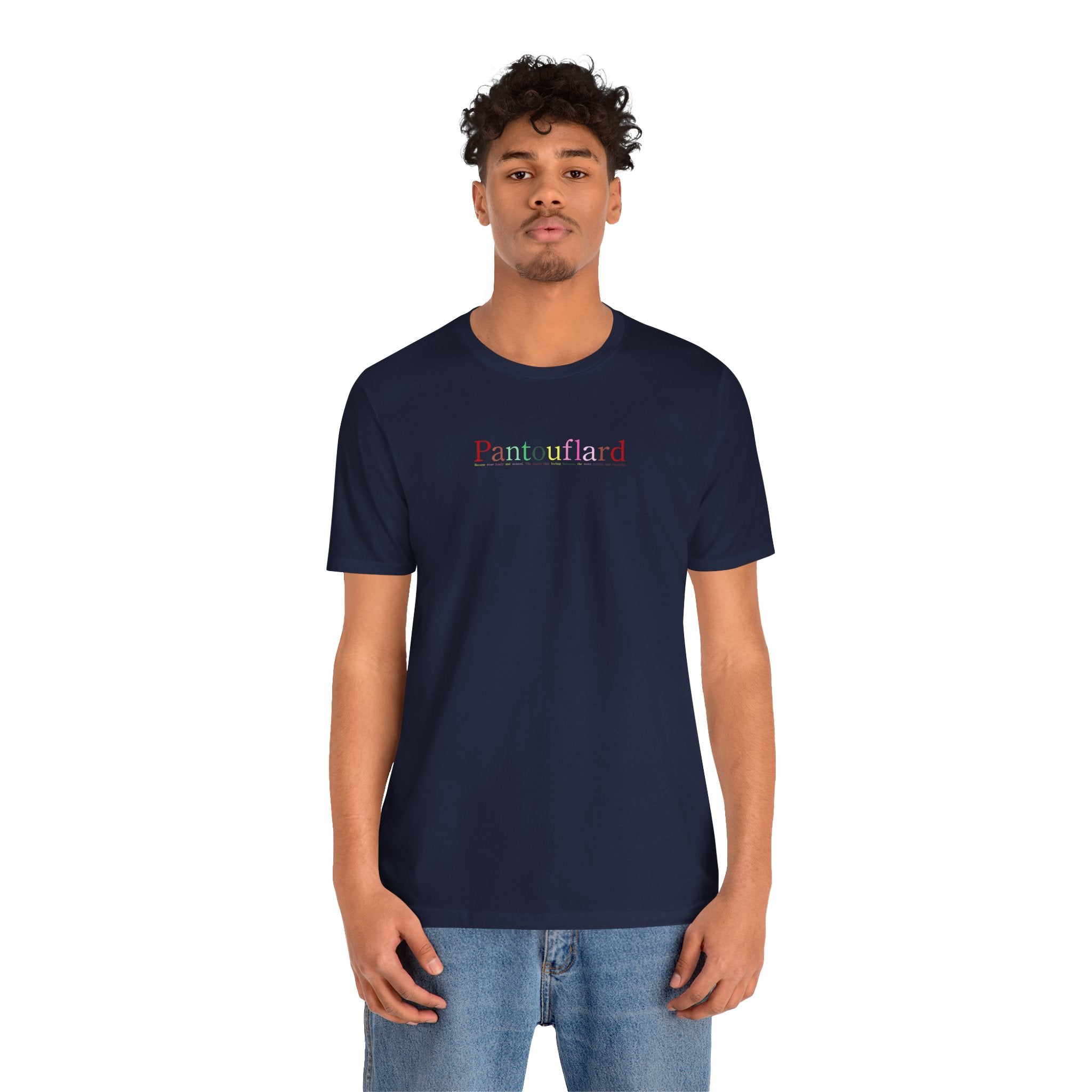 Unisex Minimalist Logo T-Shirt - 100% Airlume Cotton Soft Jersey Tee