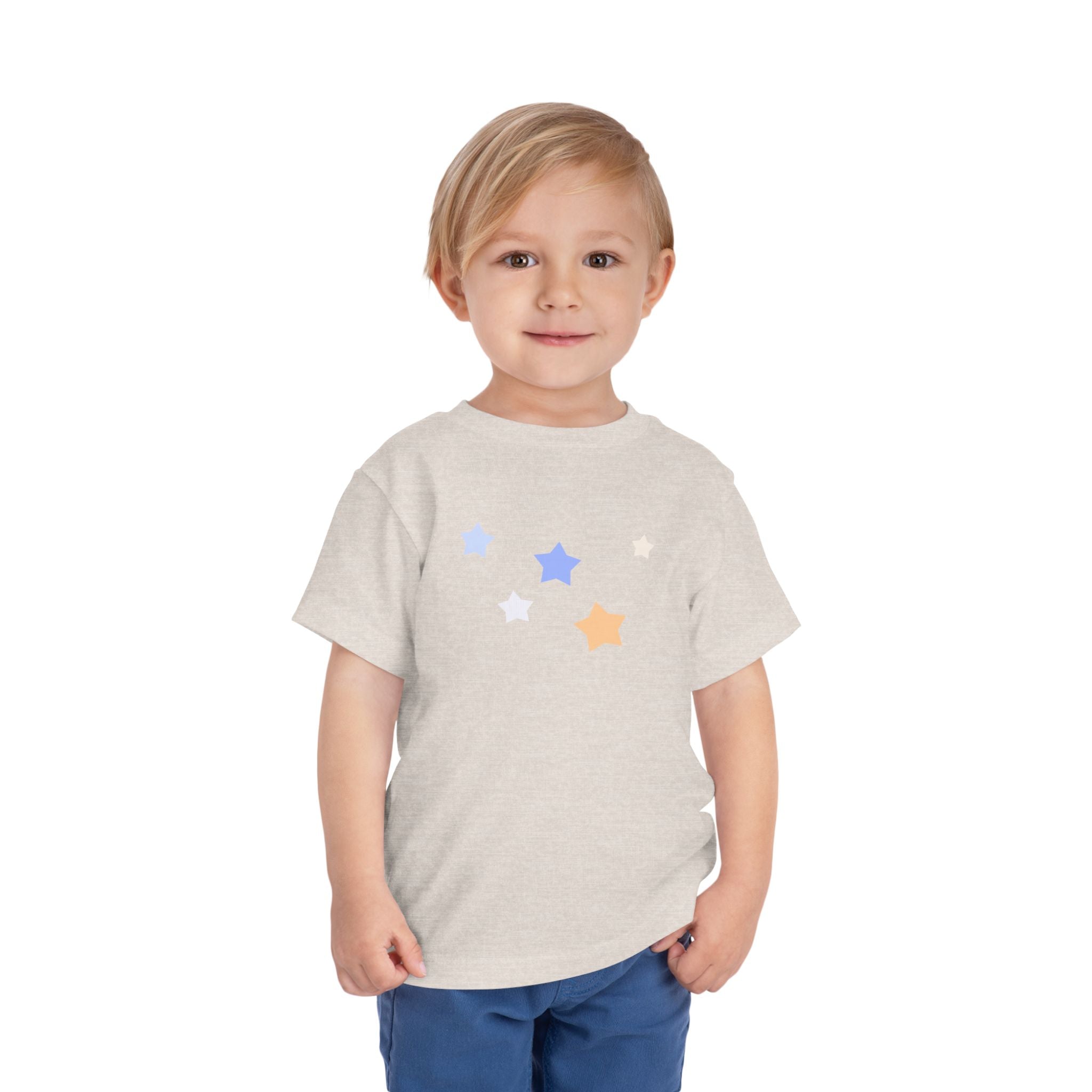 Toddler Boys' & Girls' Cassiopeia Constellation Graphic T-Shirt - W-Shape 100% Cotton Kids short-sleeve t-shirt
