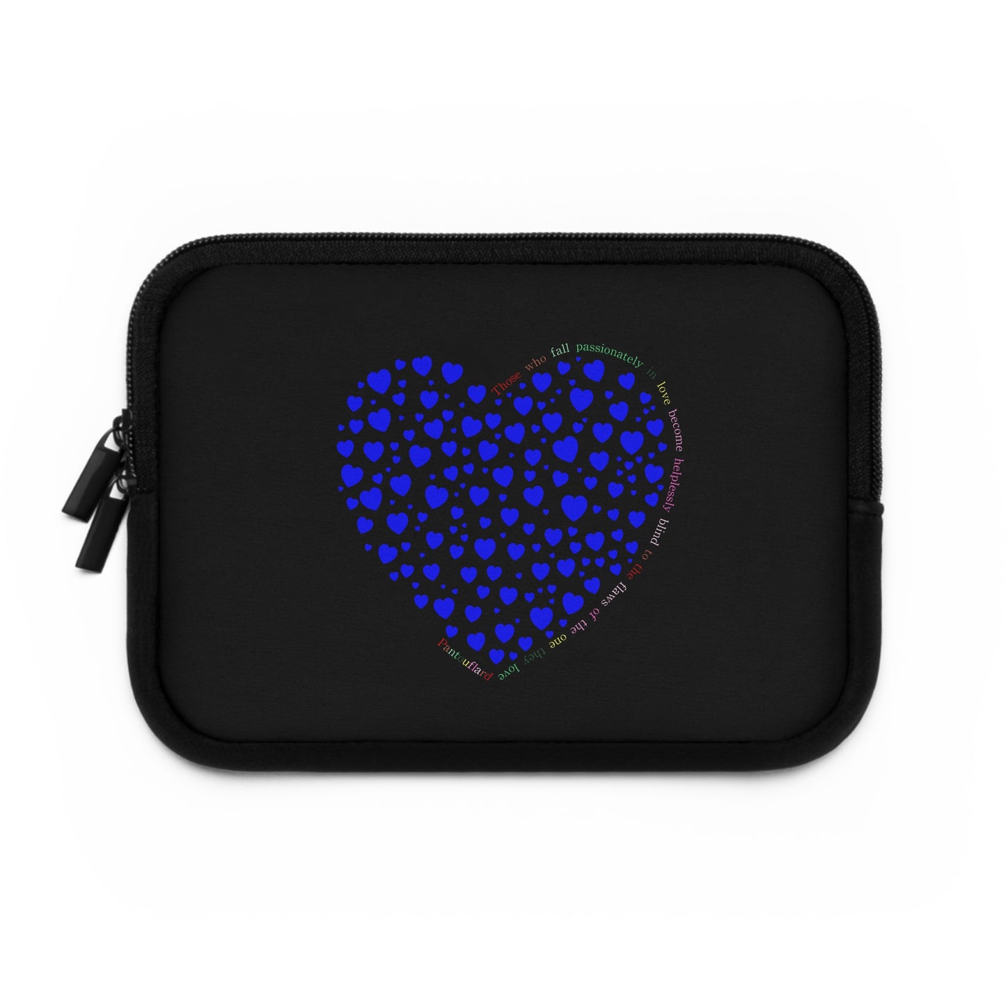 Blue Heart Laptop Sleeve