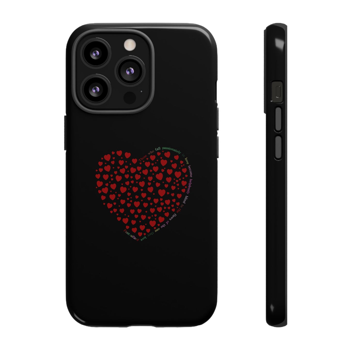 Fundas de corazón rojo para teléfonos iPhone, Galaxy, Google Pixel (54 tipos)