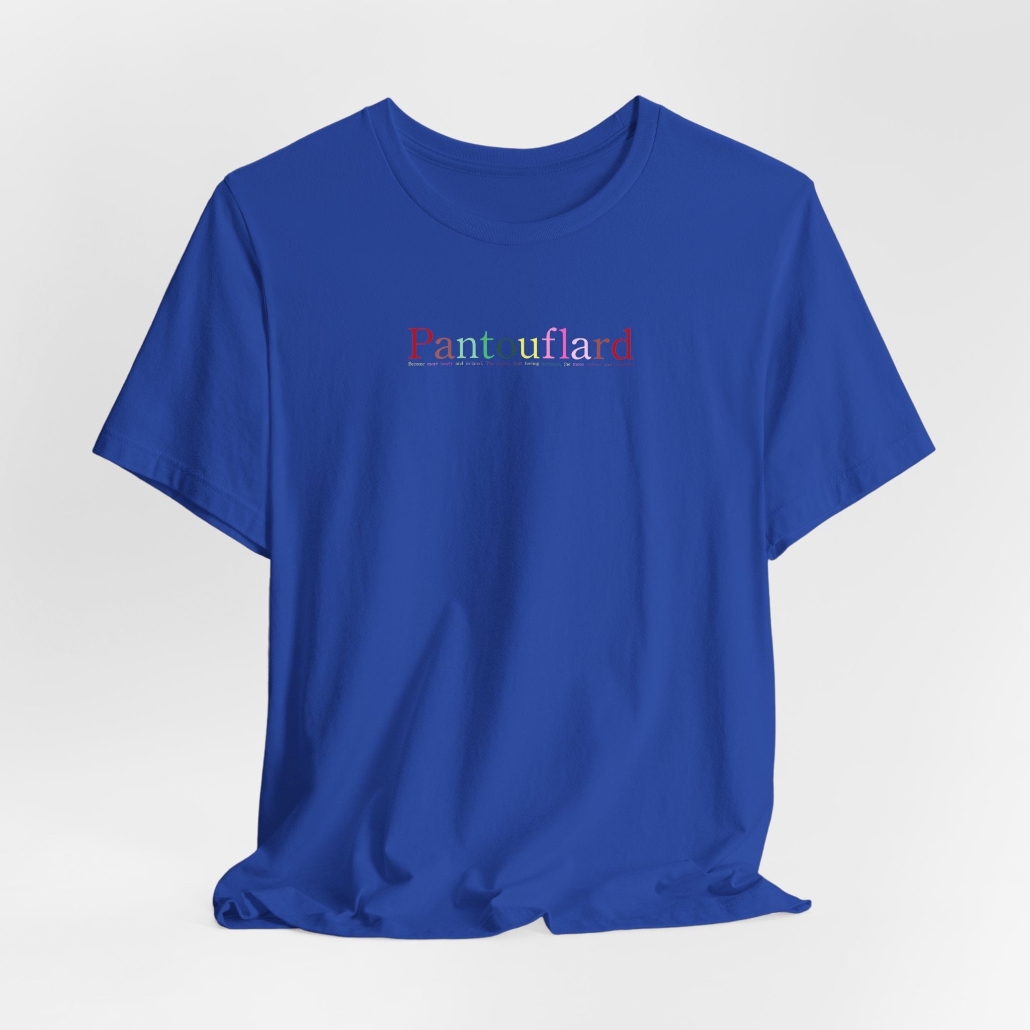 Unisex Minimalist Logo T-Shirt - 100% Airlume Cotton Soft Jersey Tee