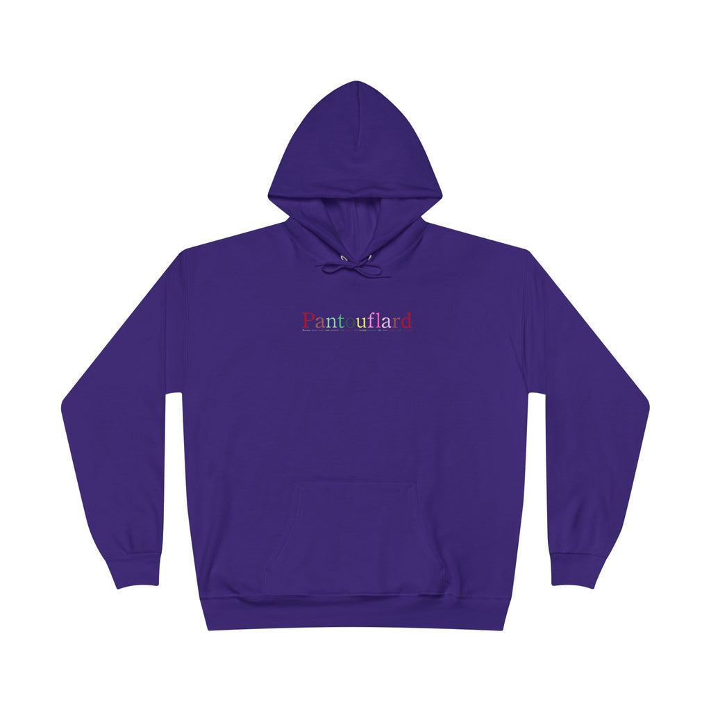 Pantouflard Graphic Eco-Fleece Hoodie | Sustainable Cotton Blend Pullover