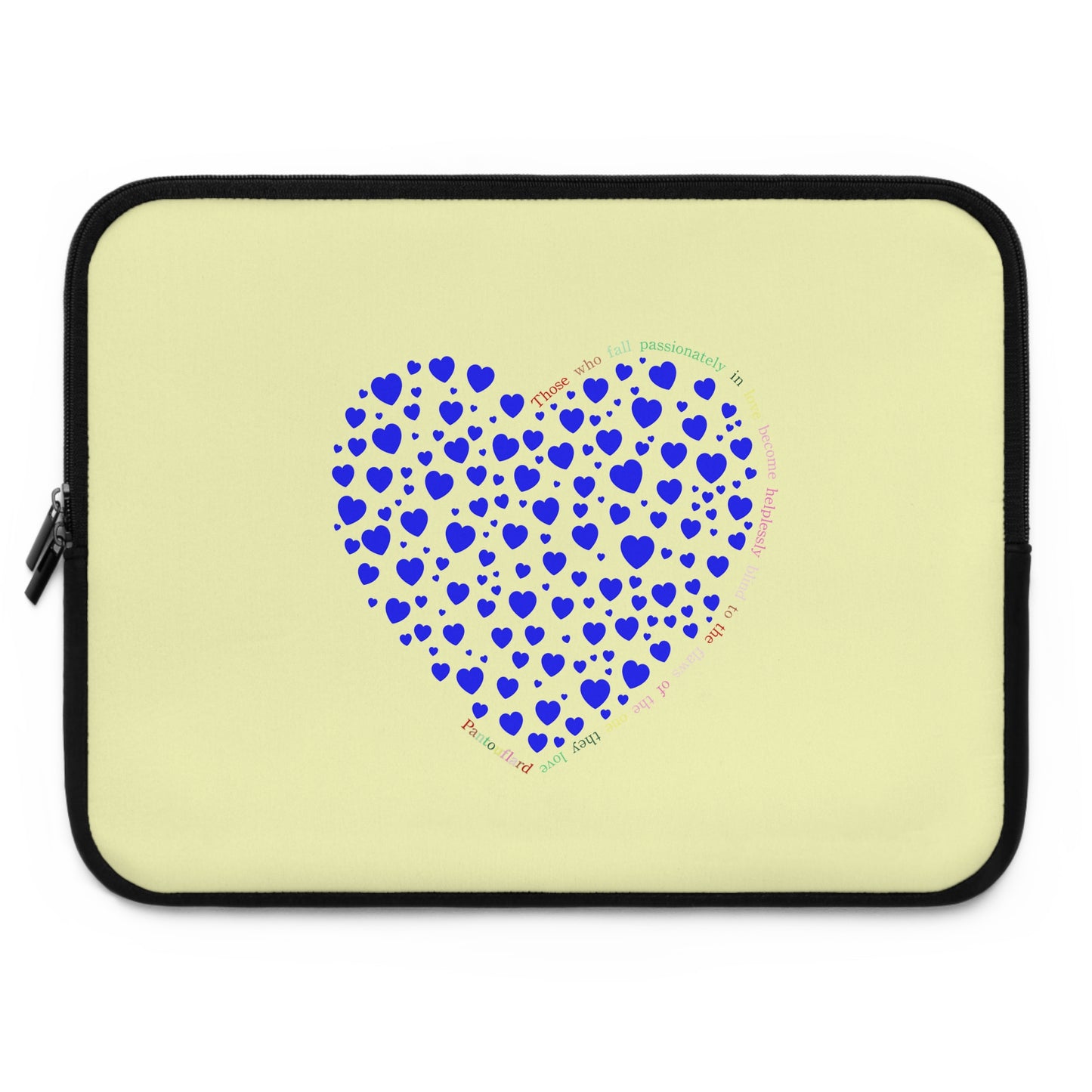 Blue Heart Laptop Sleeve