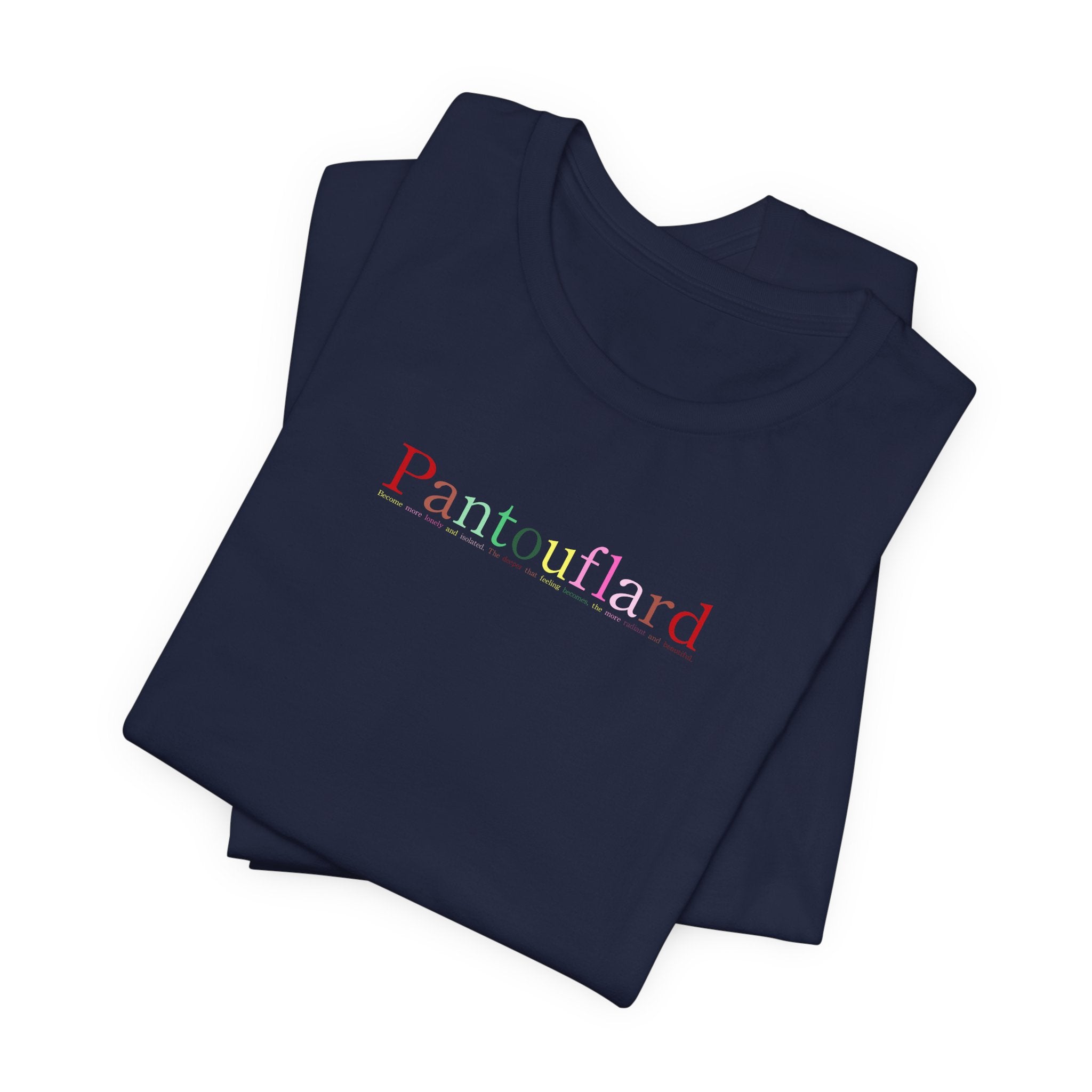Unisex Minimalist Logo T-Shirt - 100% Airlume Cotton Soft Jersey Tee