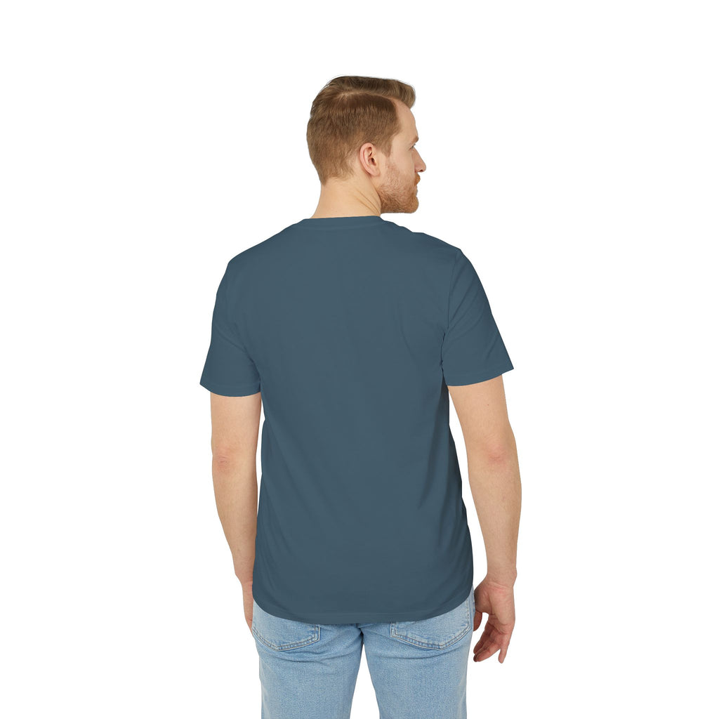 Men's & Women's Black Organic Cotton T-Shirt - Premium Sustainable Graphic Tee