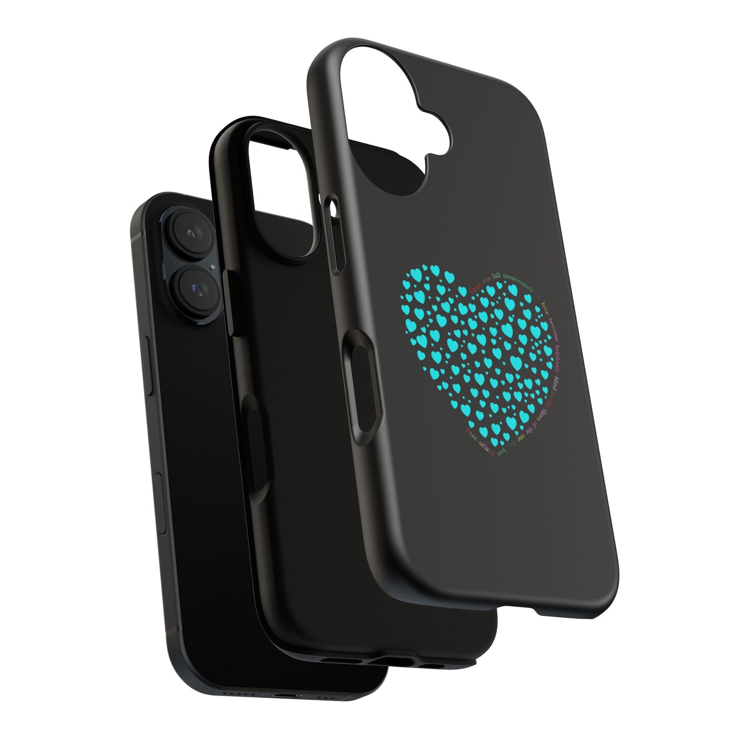 Fundas Mint Heart para teléfonos iPhone, Galaxy, Google Pixel (54 tipos)