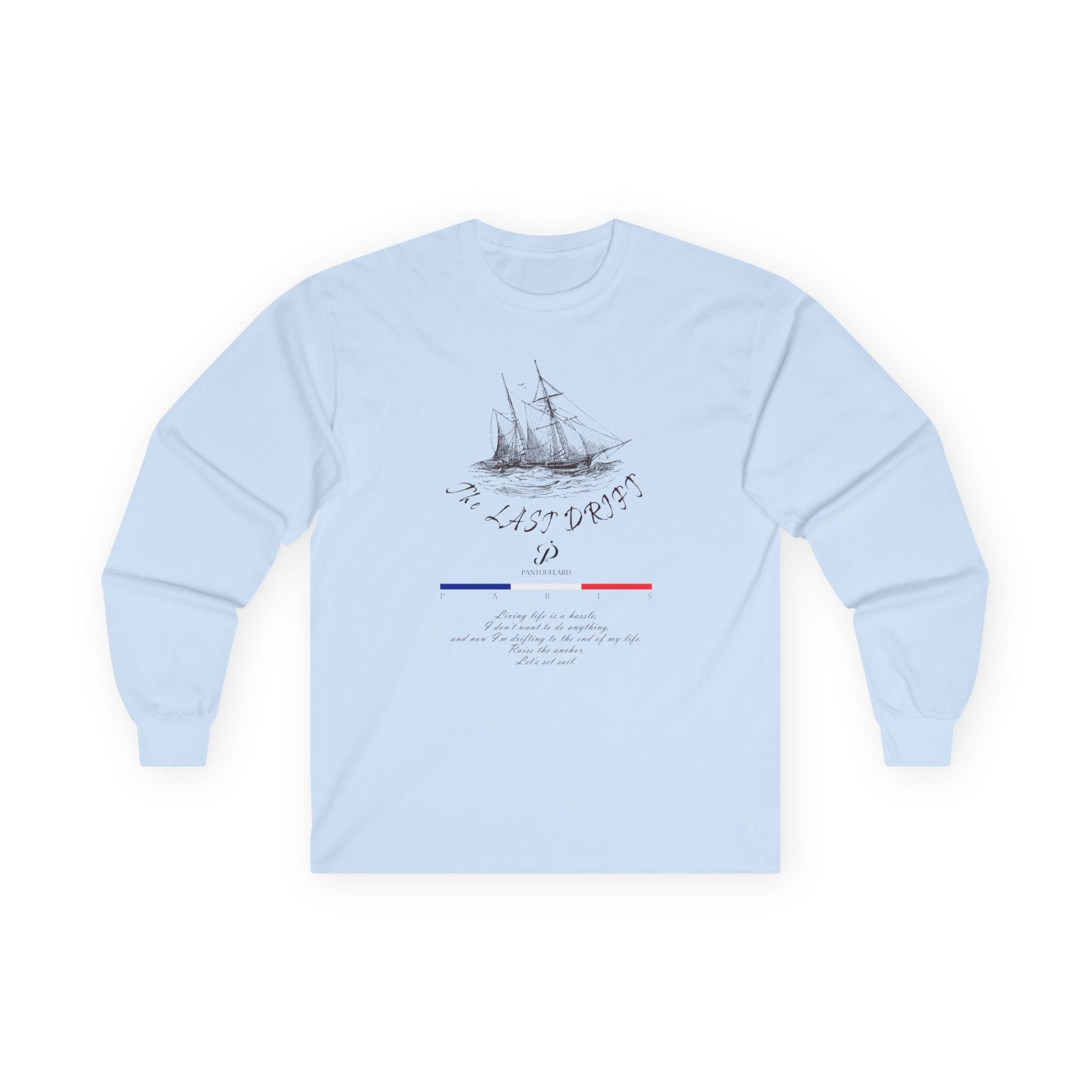 Unisex Sport Grey Last Drift Cotton Blend Long Sleeve Tee