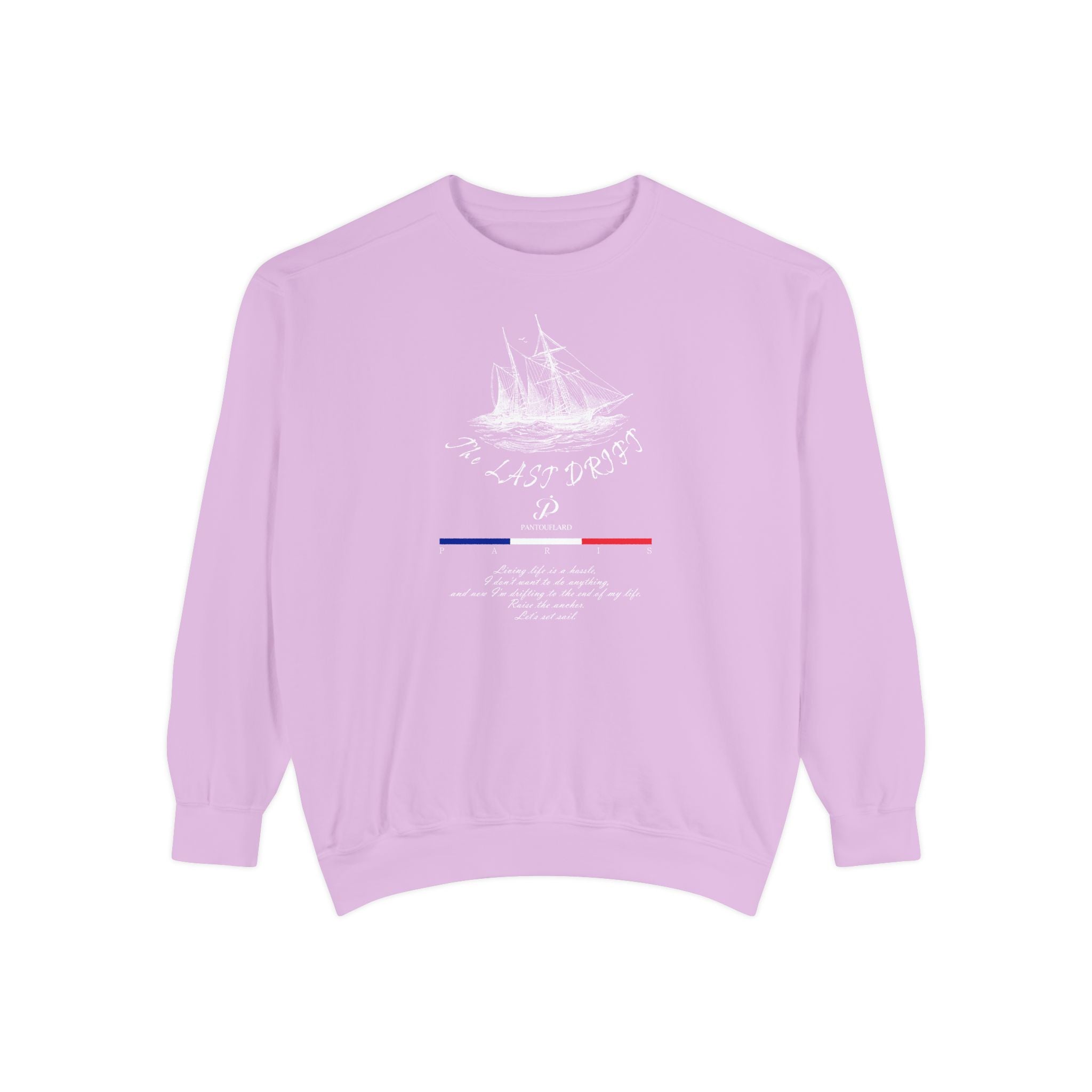 Unisex Navy Last Drift Cotton Blend Sweatshirt