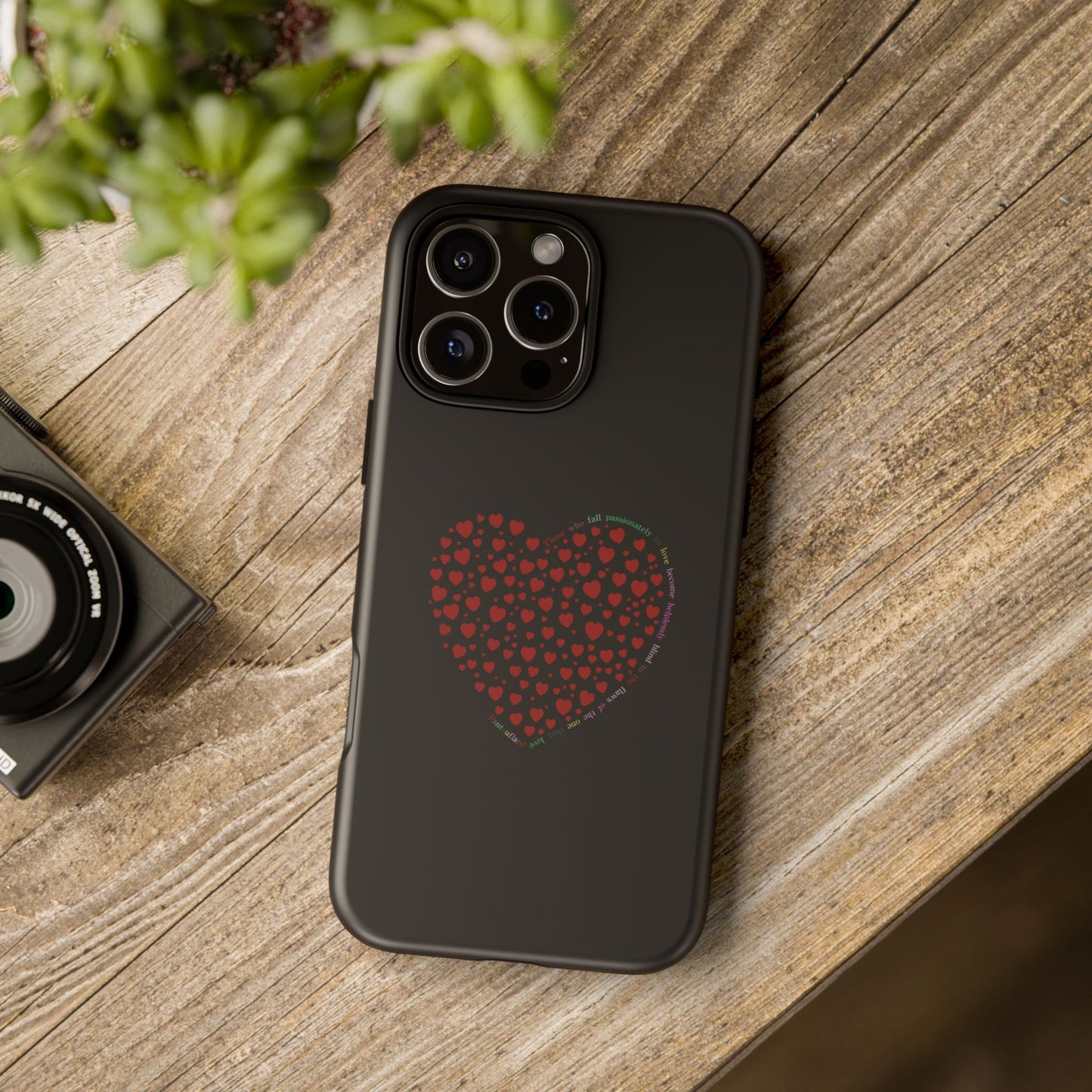Fundas de corazón rojo para teléfonos iPhone, Galaxy, Google Pixel (54 tipos)