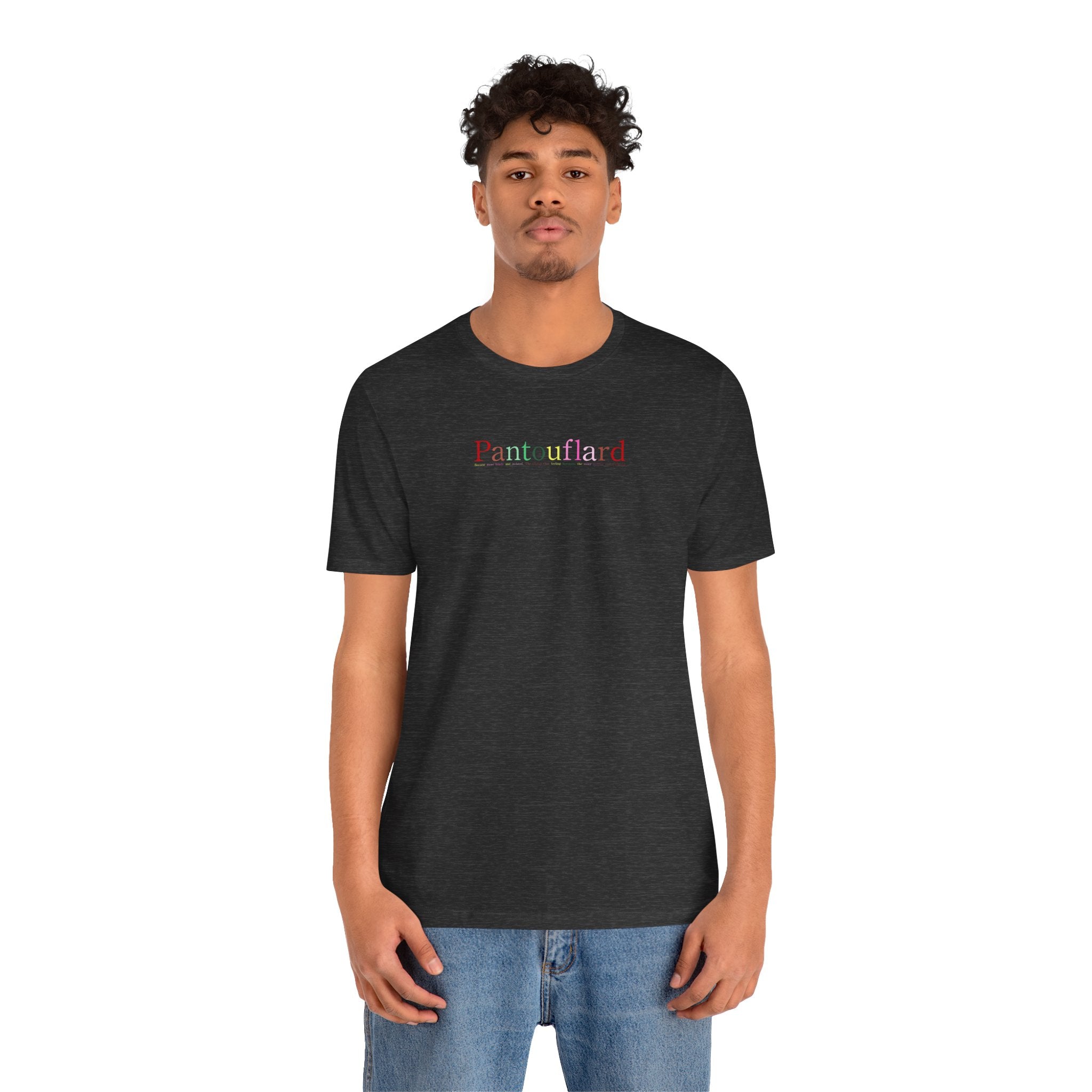 Unisex Minimalist Logo T-Shirt - 100% Airlume Cotton Soft Jersey Tee