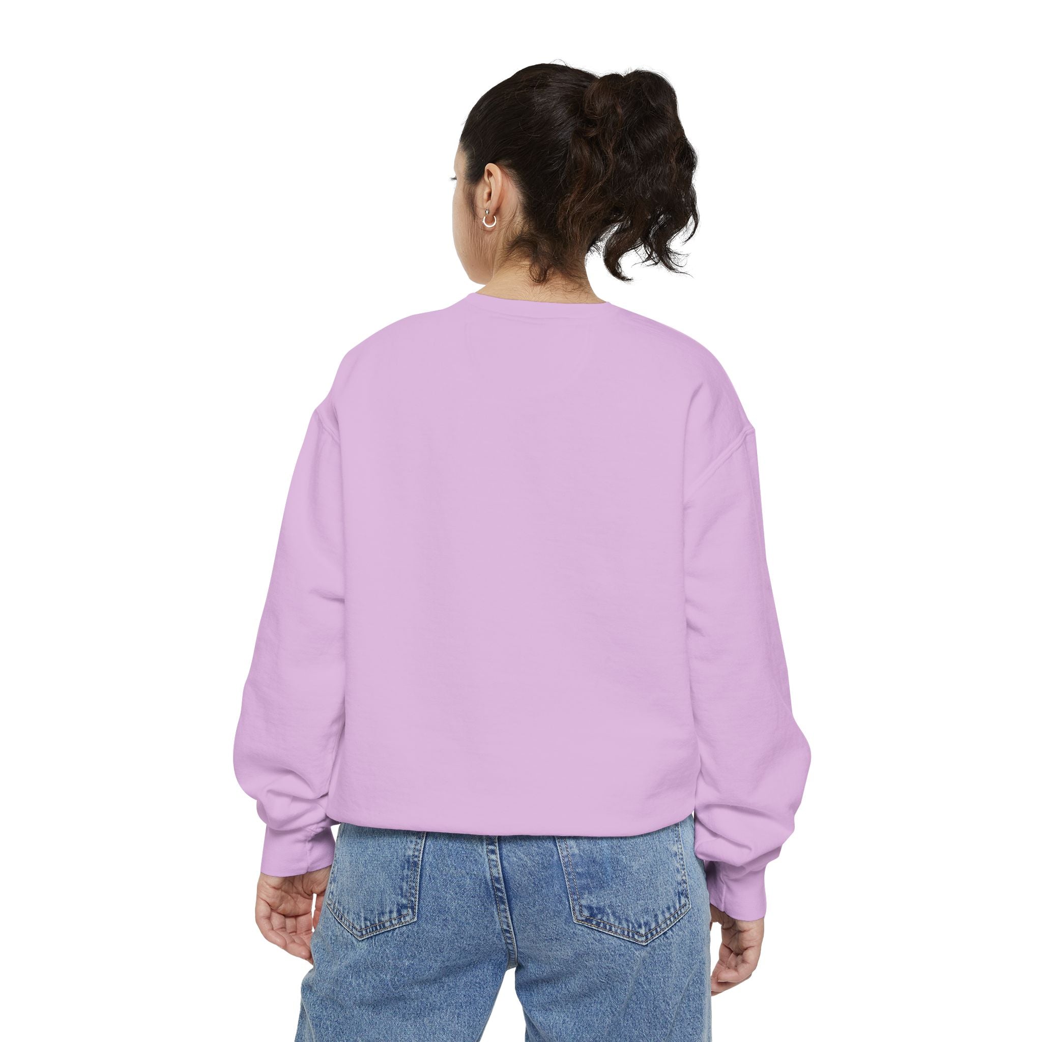 Unisex White Vintage Ship Graphic Cotton Blend Sweatshirt