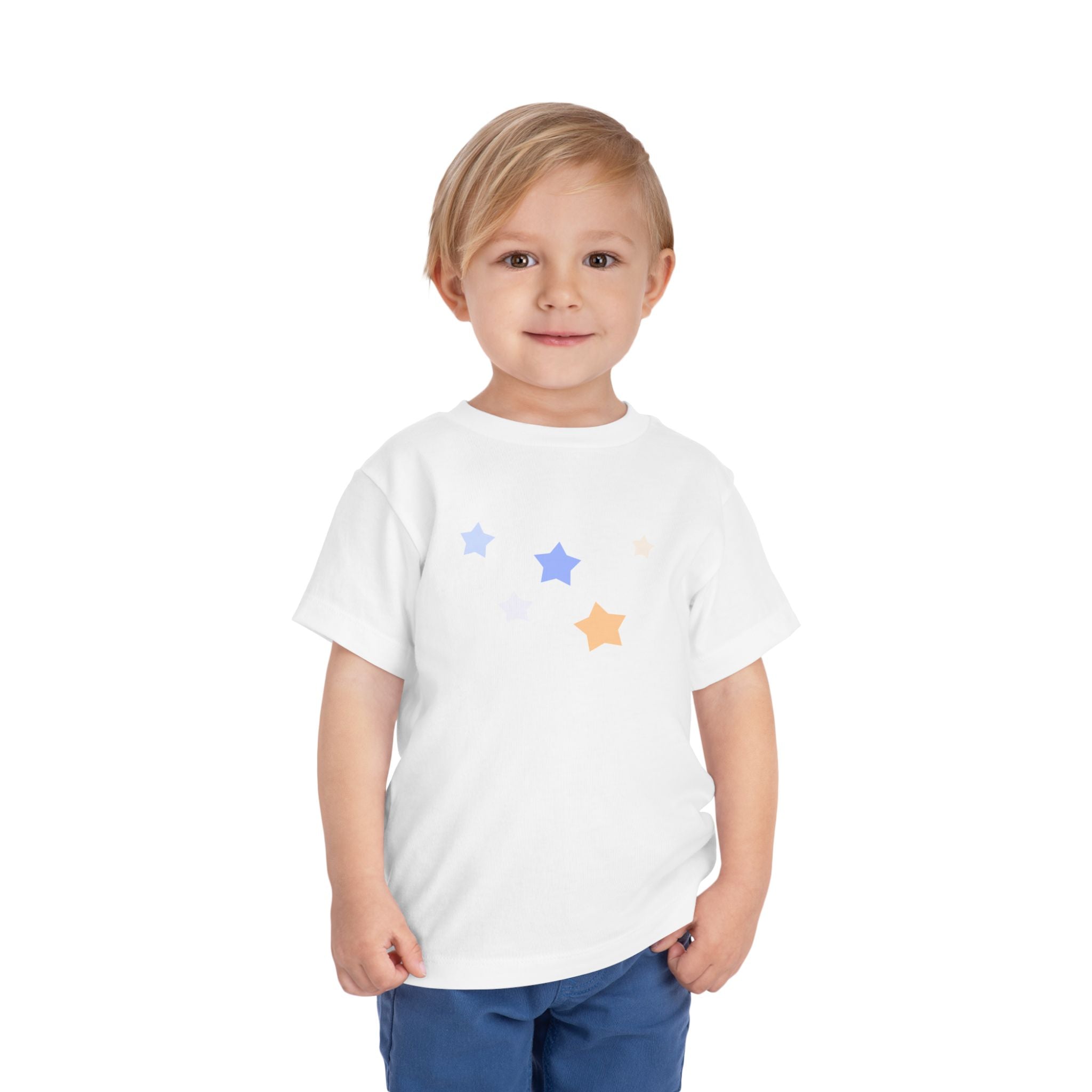 Toddler Boys' & Girls' Cassiopeia Constellation Graphic T-Shirt - W-Shape 100% Cotton Kids short-sleeve t-shirt